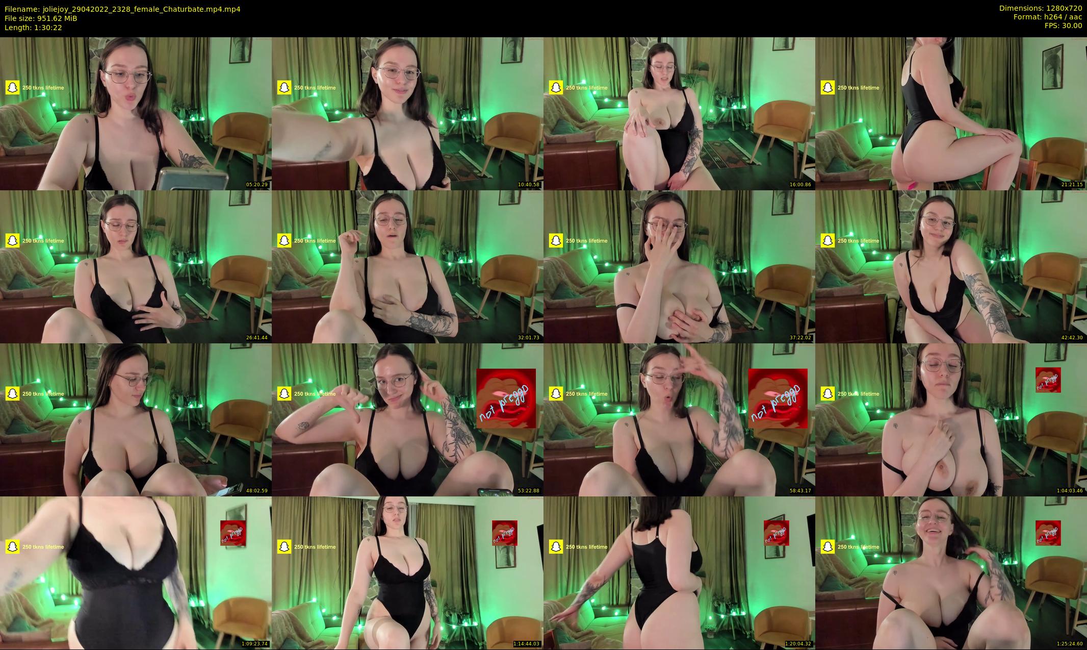 joliejoy — 91 minute Chaturbate female cam show recording, 720p, Apr 29, 2022