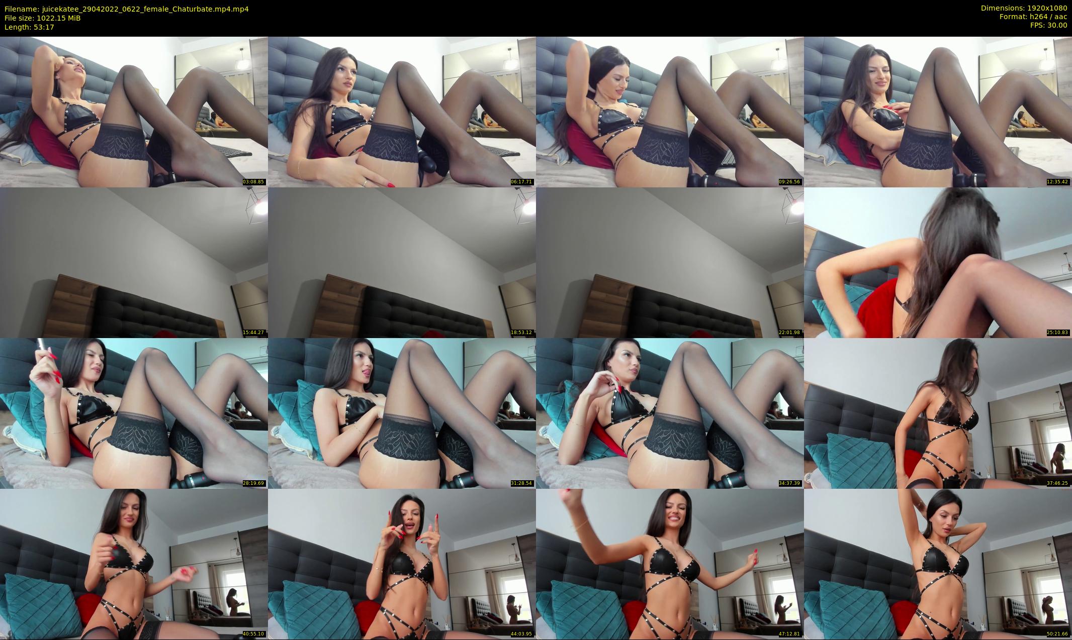 juicekatee — 54 minute Chaturbate female cam show recording, 1080p, Apr 29, 2022