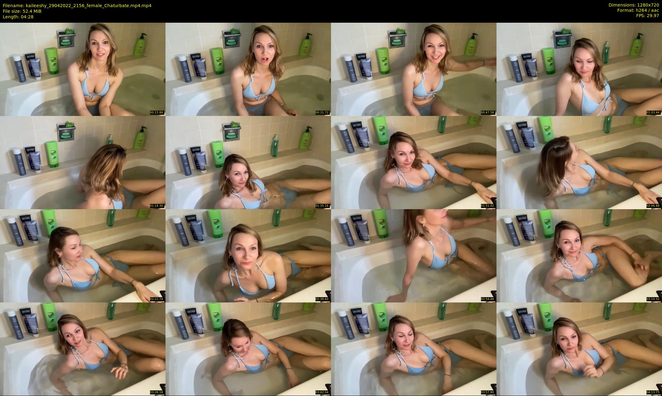 kaileeshy — 5 minute Chaturbate female cam show recording, 720p, Apr 29, 2022