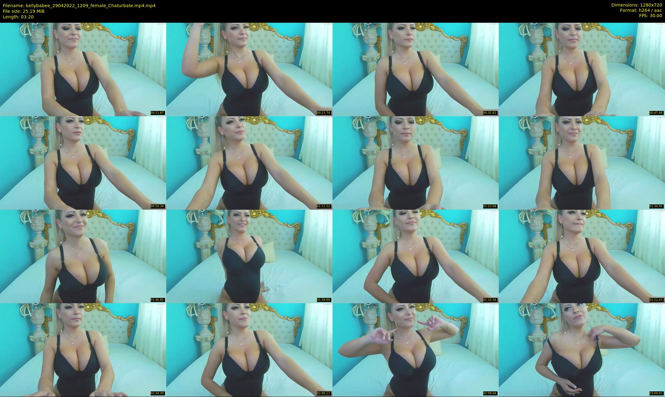 kellybabee — 4 minute Chaturbate female cam show recording, 720p, Apr 29, 2022