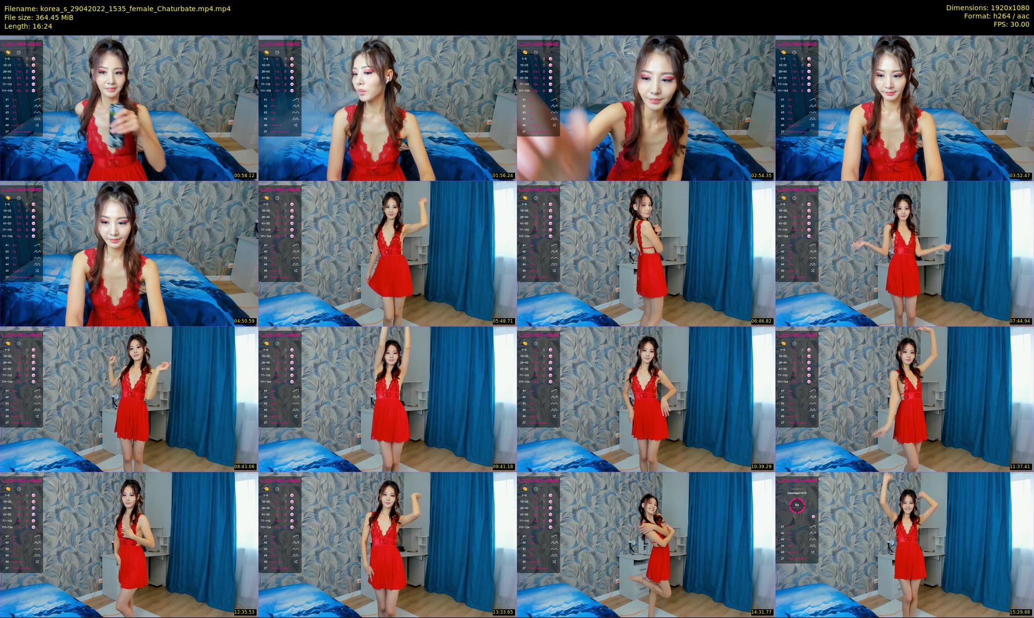 korea_s — 17 minute Chaturbate female cam show recording, 1080p, Apr 29, 2022