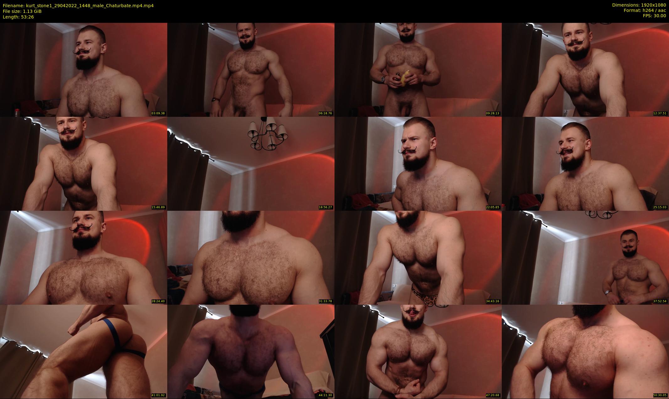 kurt_stone1 — 54 minute Chaturbate male cam show recording, 1080p, Apr 29, 2022