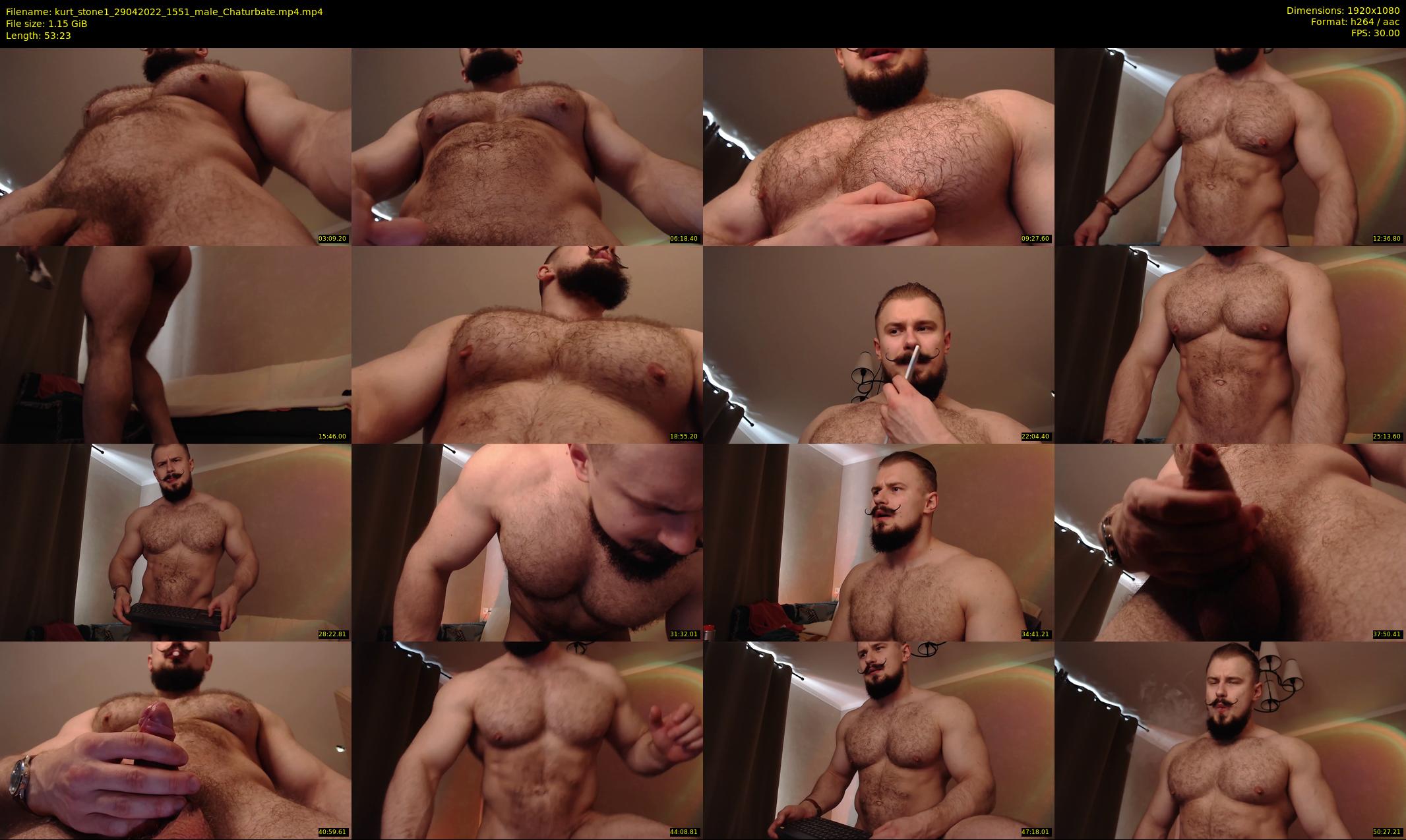 kurt_stone1 — 54 minute Chaturbate male cam show recording, 1080p, Apr 29, 2022
