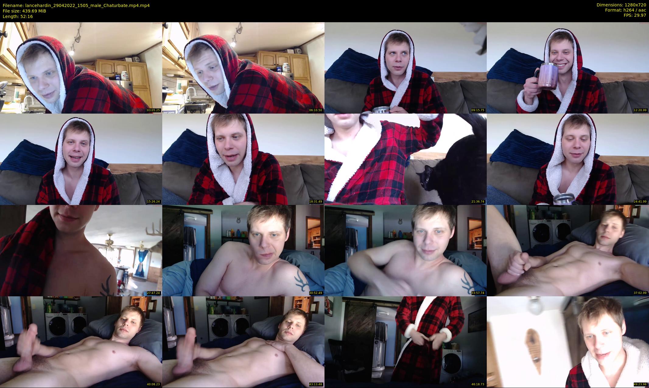 lancehardin — 53 minute Chaturbate male cam show recording, 720p, Apr 29, 2022