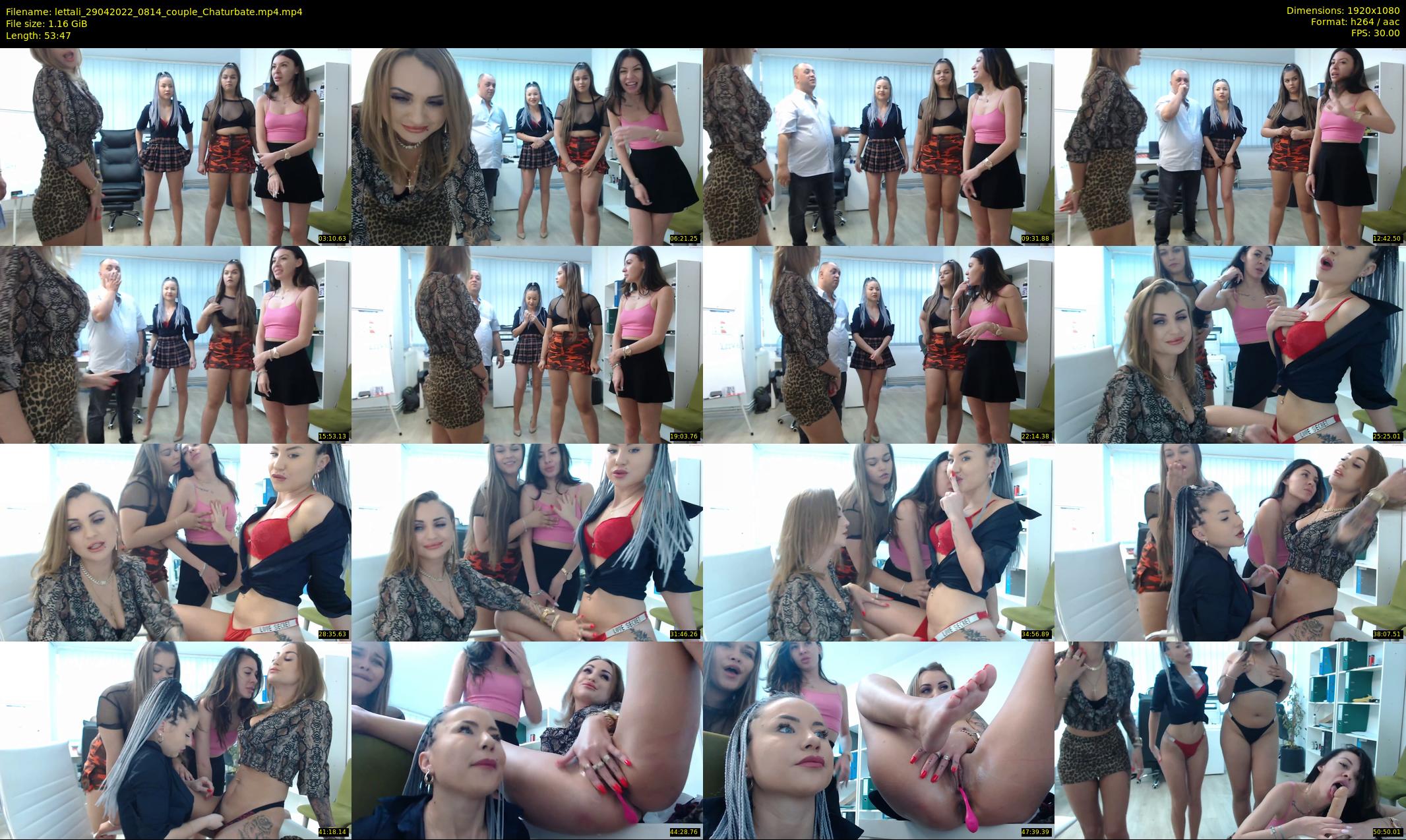 lettali — 54 minute Chaturbate female cam show recording, 1080p, Apr 29, 2022