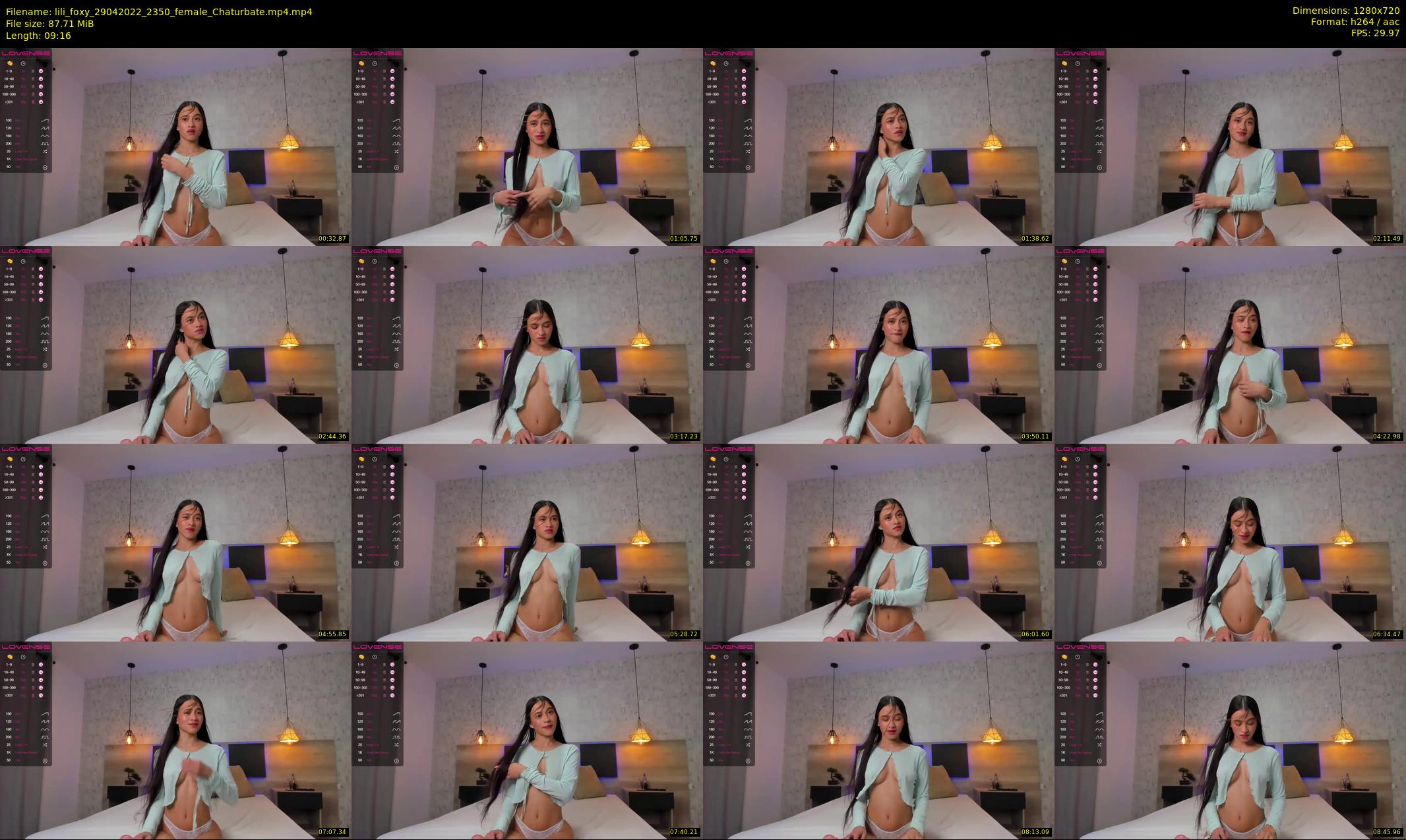 lili_foxy — 10 minute Chaturbate female cam show recording, 720p, Apr 29, 2022