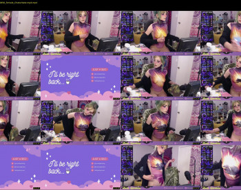 lunasparkles — 64 minute Chaturbate female cam show recording, 1080p, Apr 29, 2022