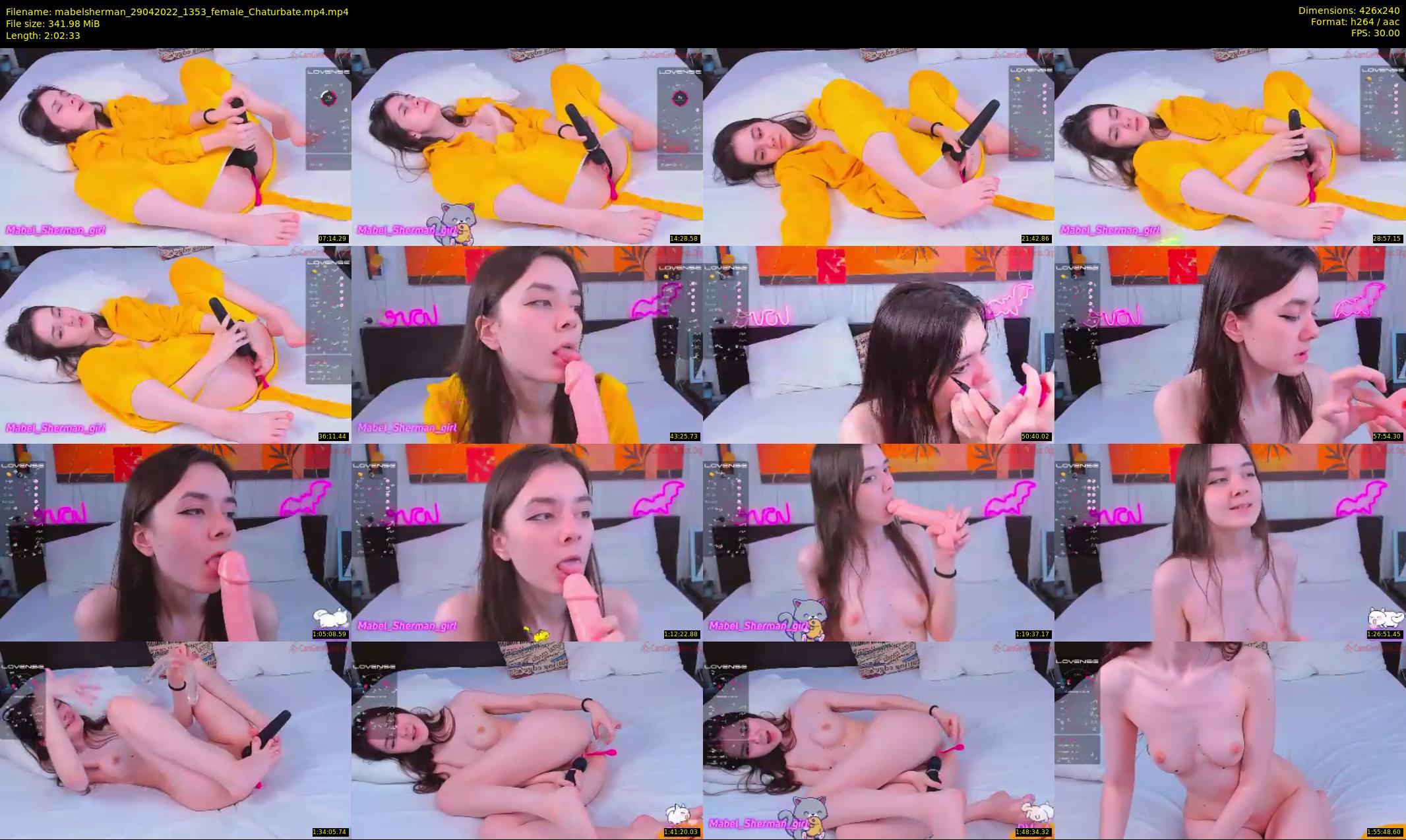 mabelsherman — 123 minute Chaturbate couple cam show recording, SD, Apr 29, 2022