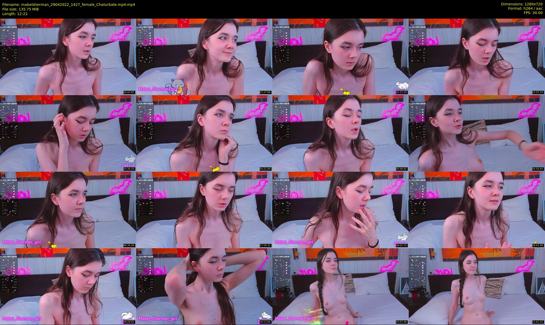 mabelsherman — 13 minute Chaturbate couple cam show recording, 720p, Apr 29, 2022
