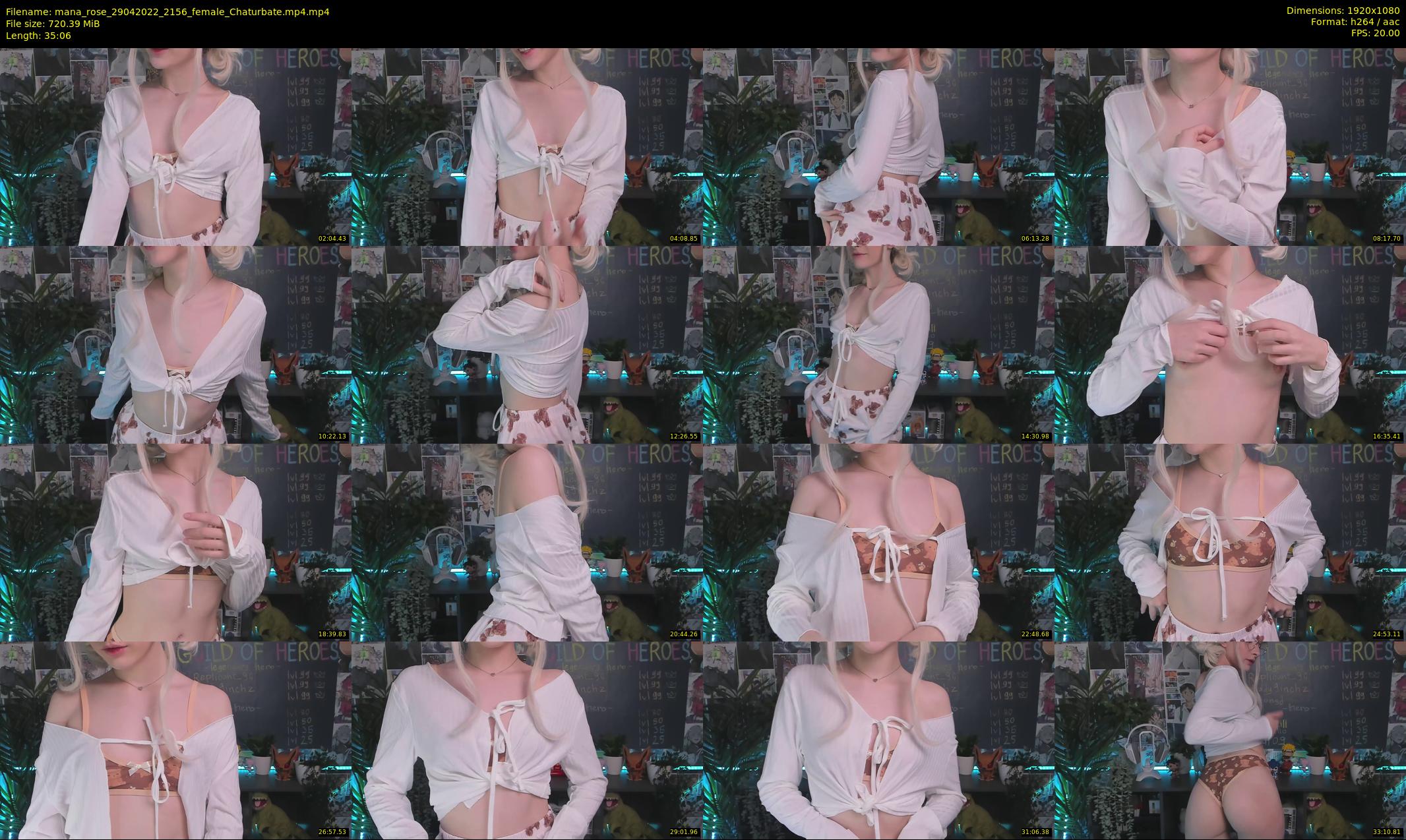 mana_rose — 36 minute Chaturbate female cam show recording, 1080p, Apr 29, 2022