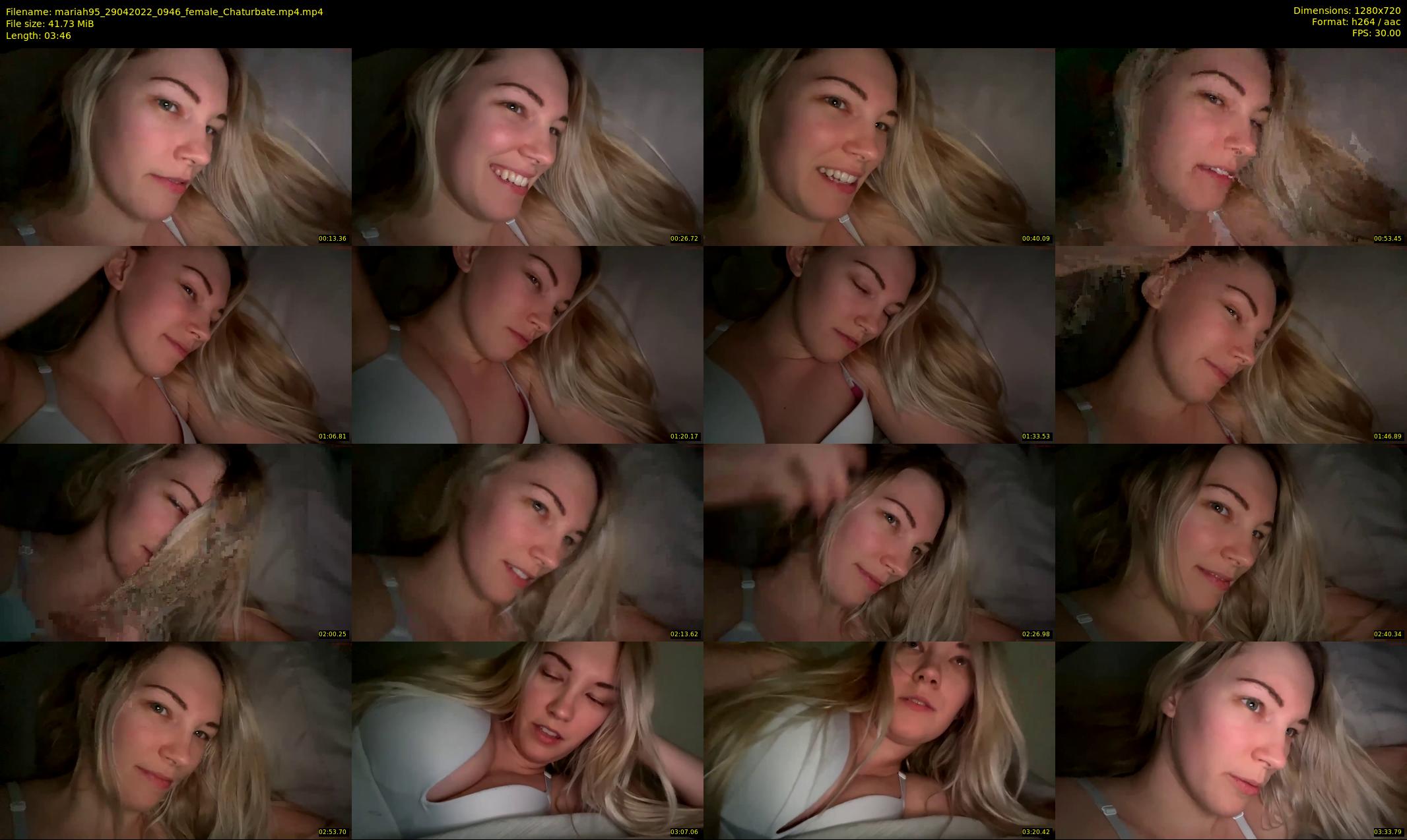mariah95 — 4 minute Chaturbate female cam show recording, 720p, Apr 29, 2022