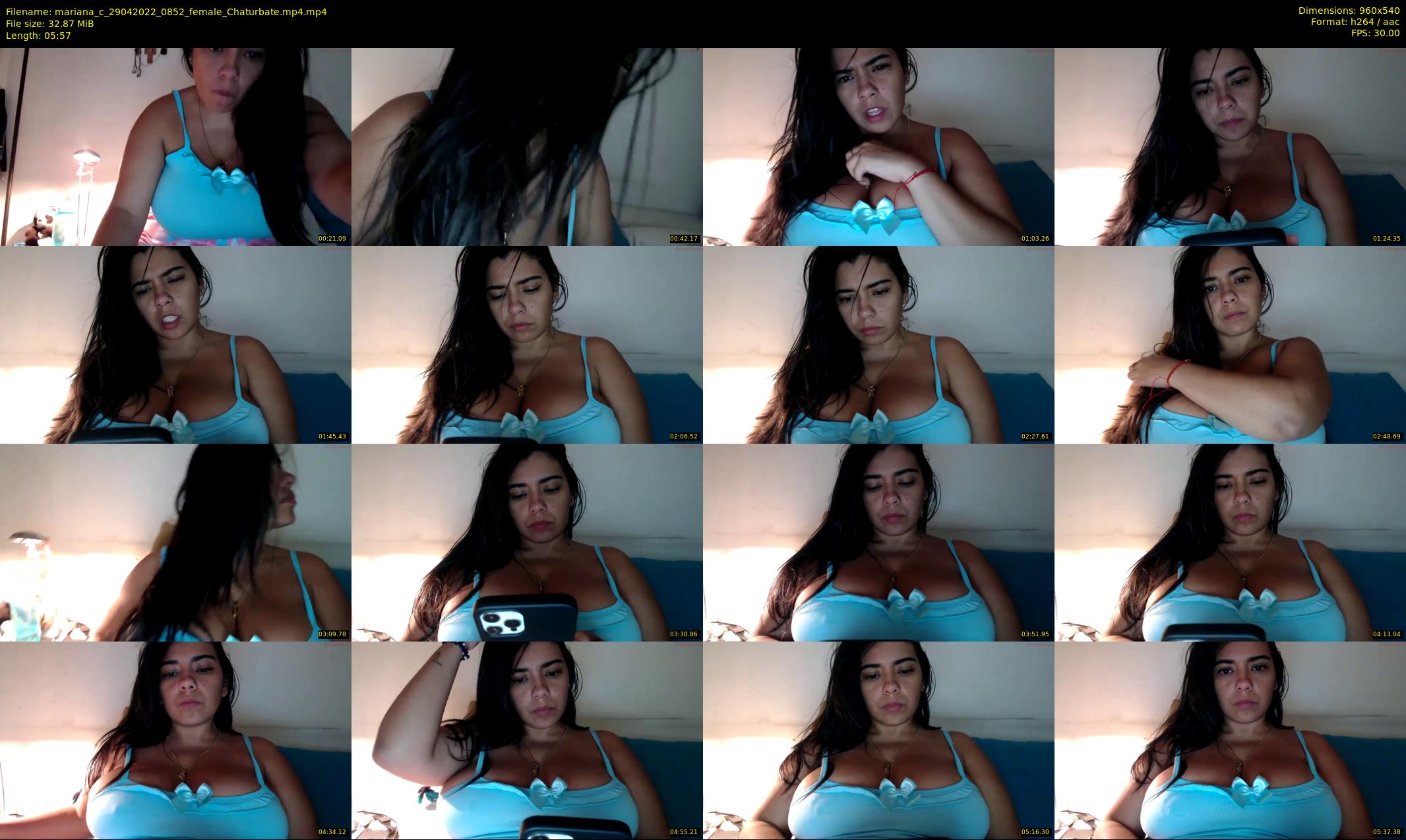 mariana_c — 6 minute Chaturbate female cam show recording, 480p, Apr 29, 2022
