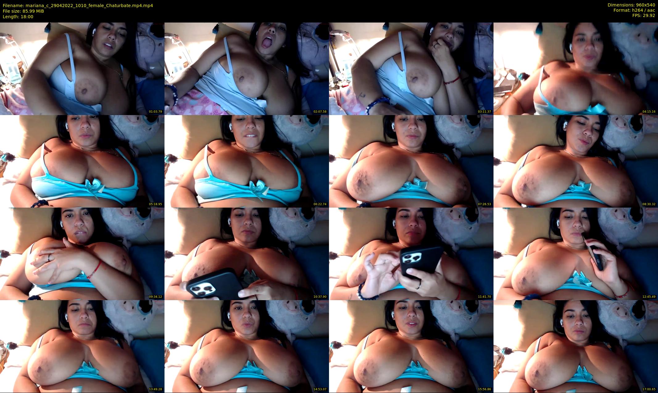 mariana_c — 18 minute Chaturbate female cam show recording, 480p, Apr 29, 2022