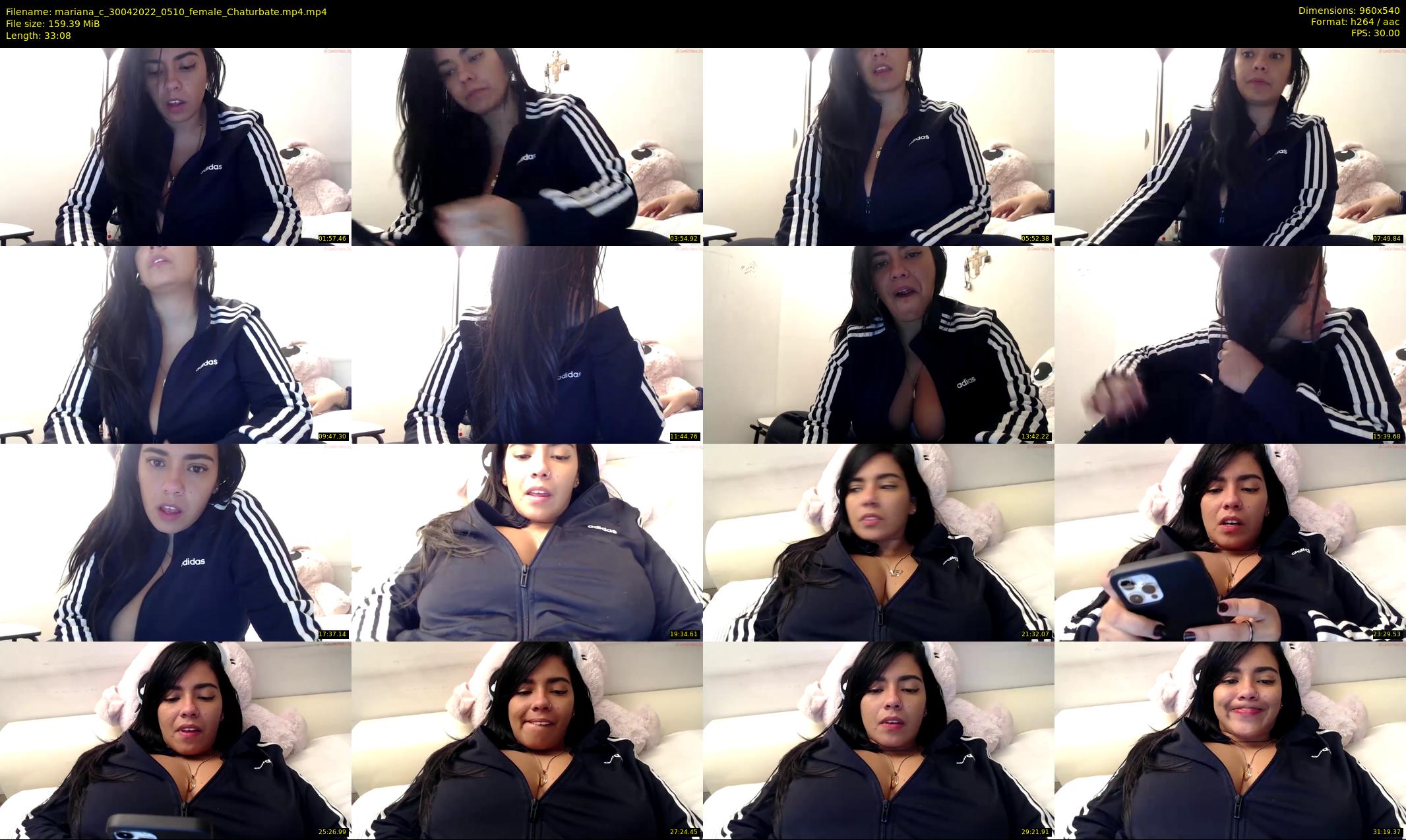 mariana_c — 34 minute Chaturbate female cam show recording, 480p, Apr 30, 2022