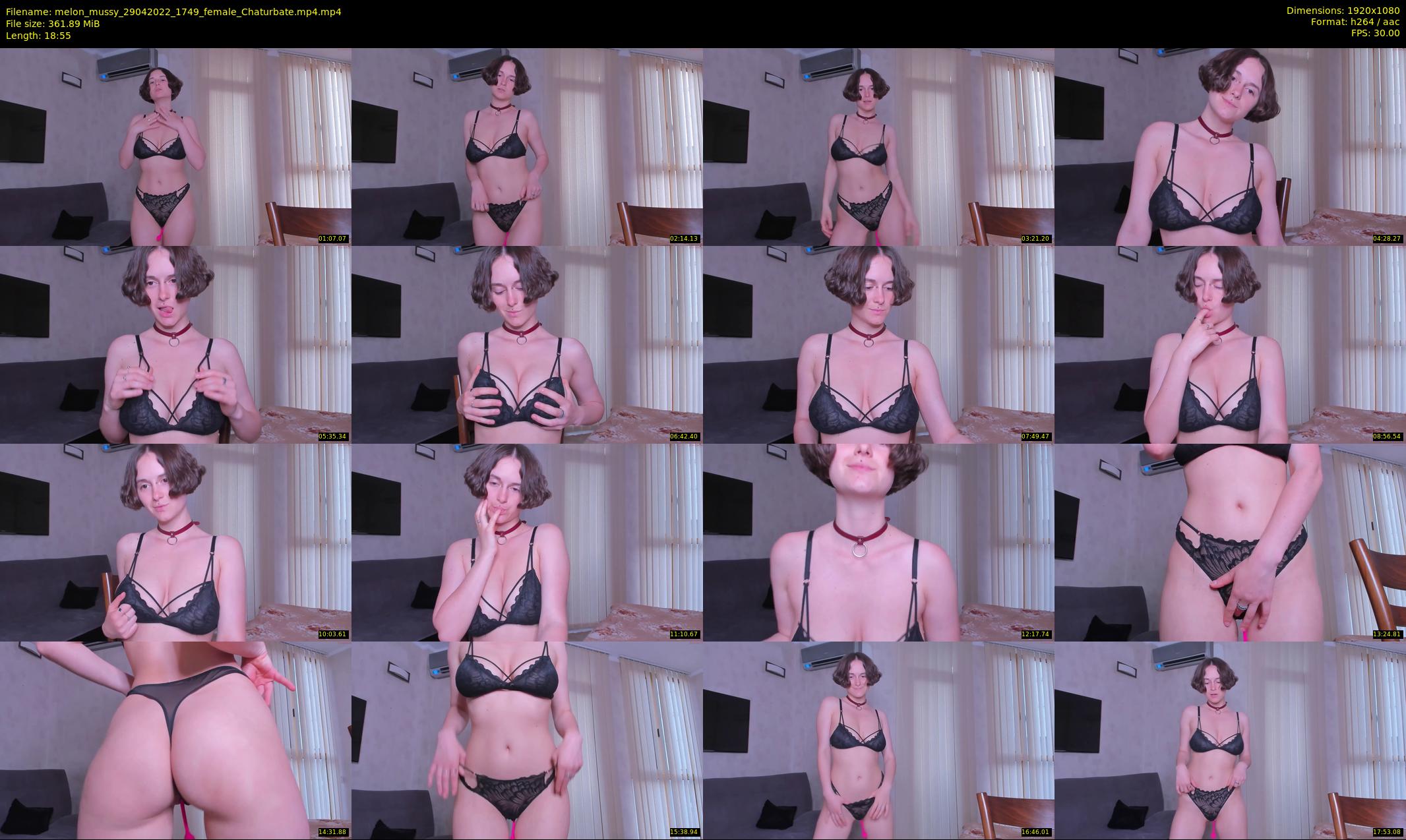 melon_mussy — 19 minute Chaturbate female cam show recording, 1080p, Apr 29, 2022