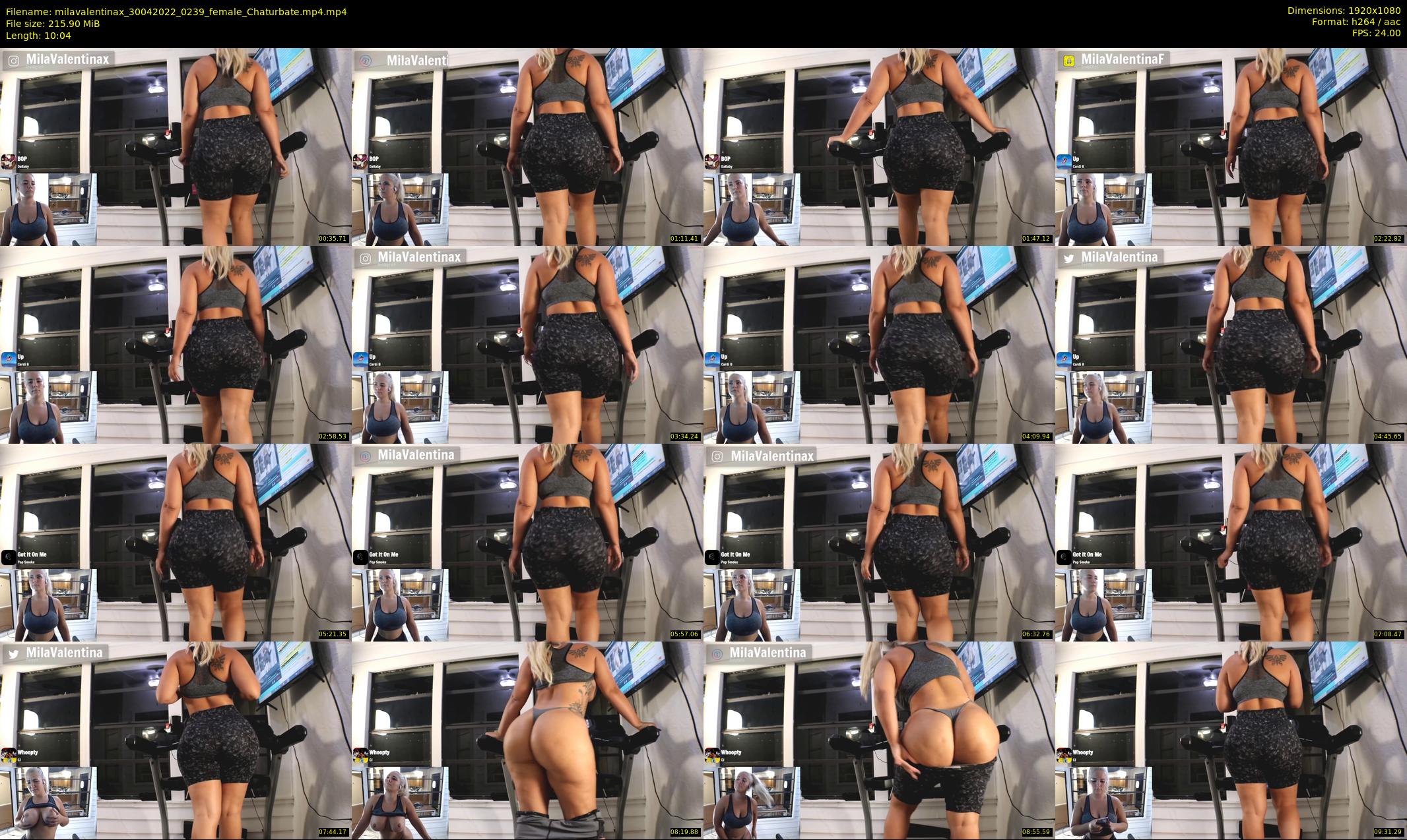 milavalentinax — 11 minute Chaturbate female cam show recording, 1080p, Apr 30, 2022