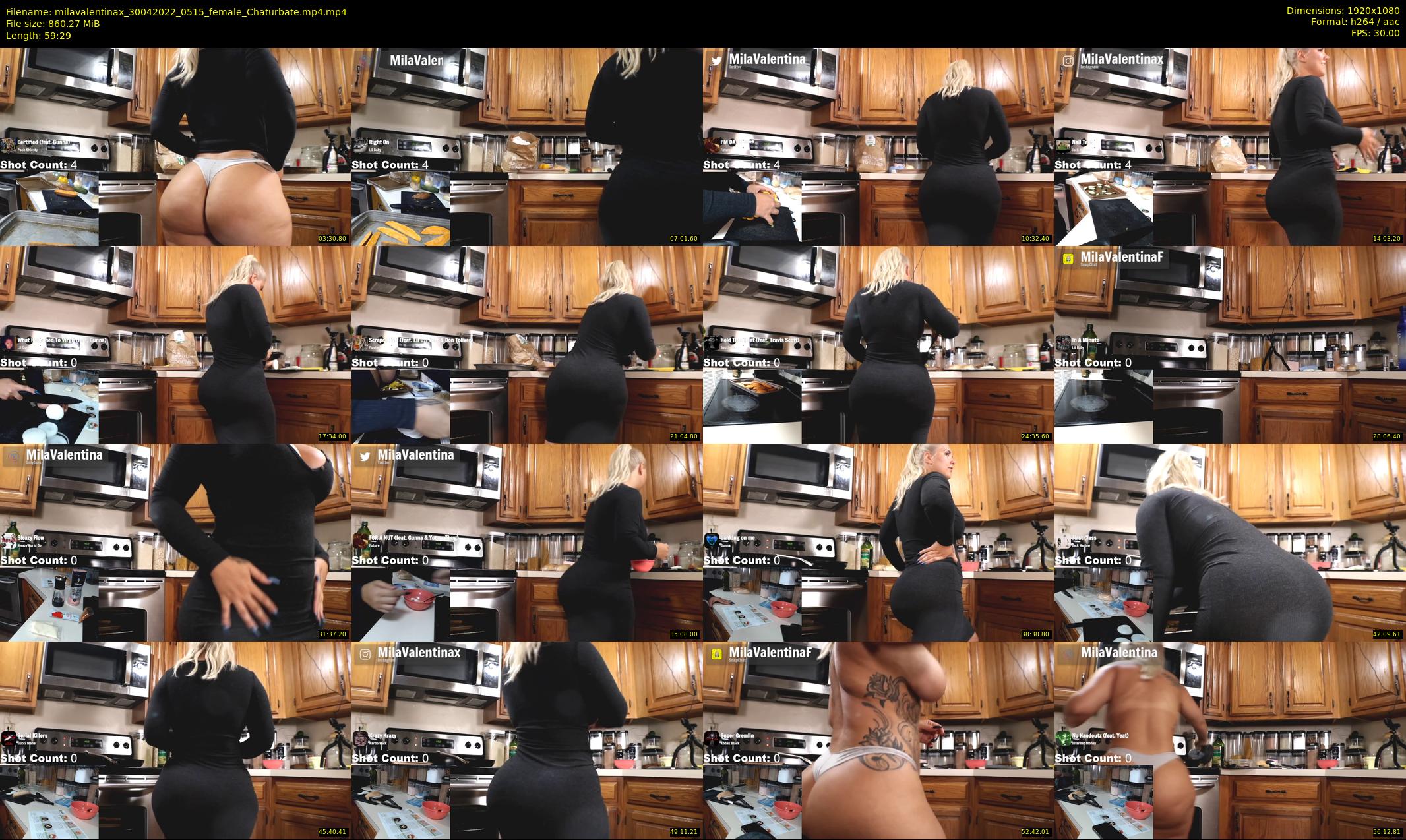 milavalentinax — 60 minute Chaturbate female cam show recording, 1080p, Apr 30, 2022