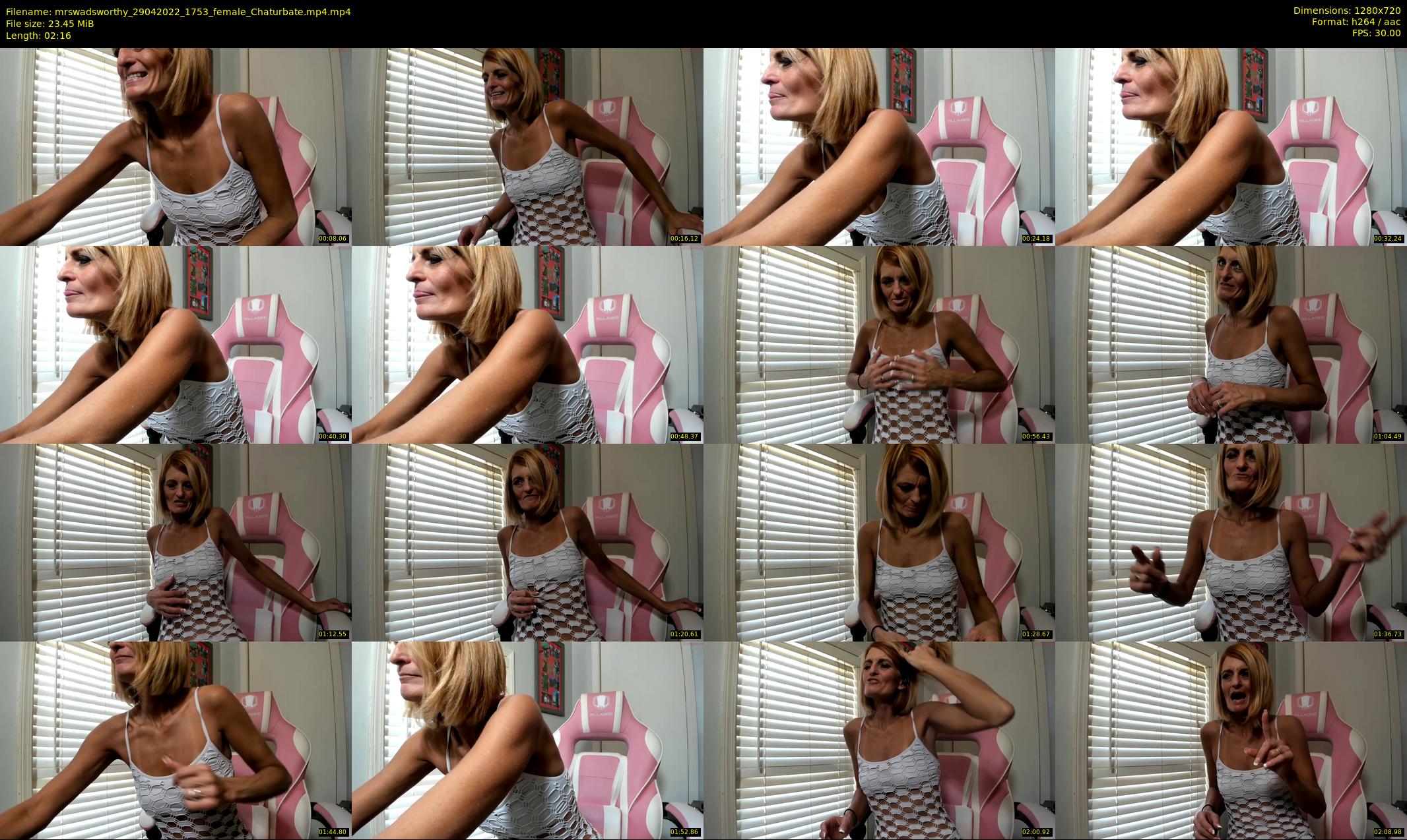 mrswadsworthy — 3 minute Chaturbate female cam show recording, 720p, Apr 29, 2022