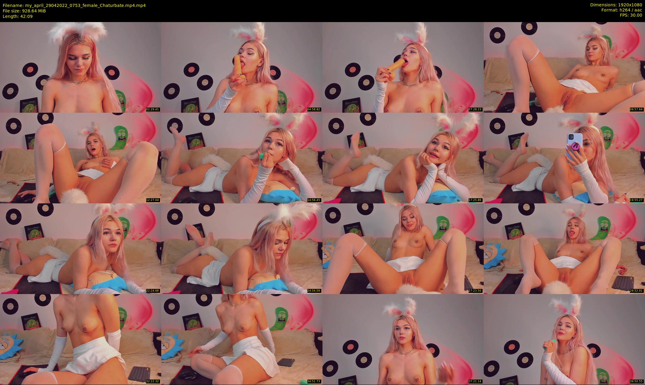 my_april — 43 minute Chaturbate female cam show recording, 1080p, Apr 29, 2022