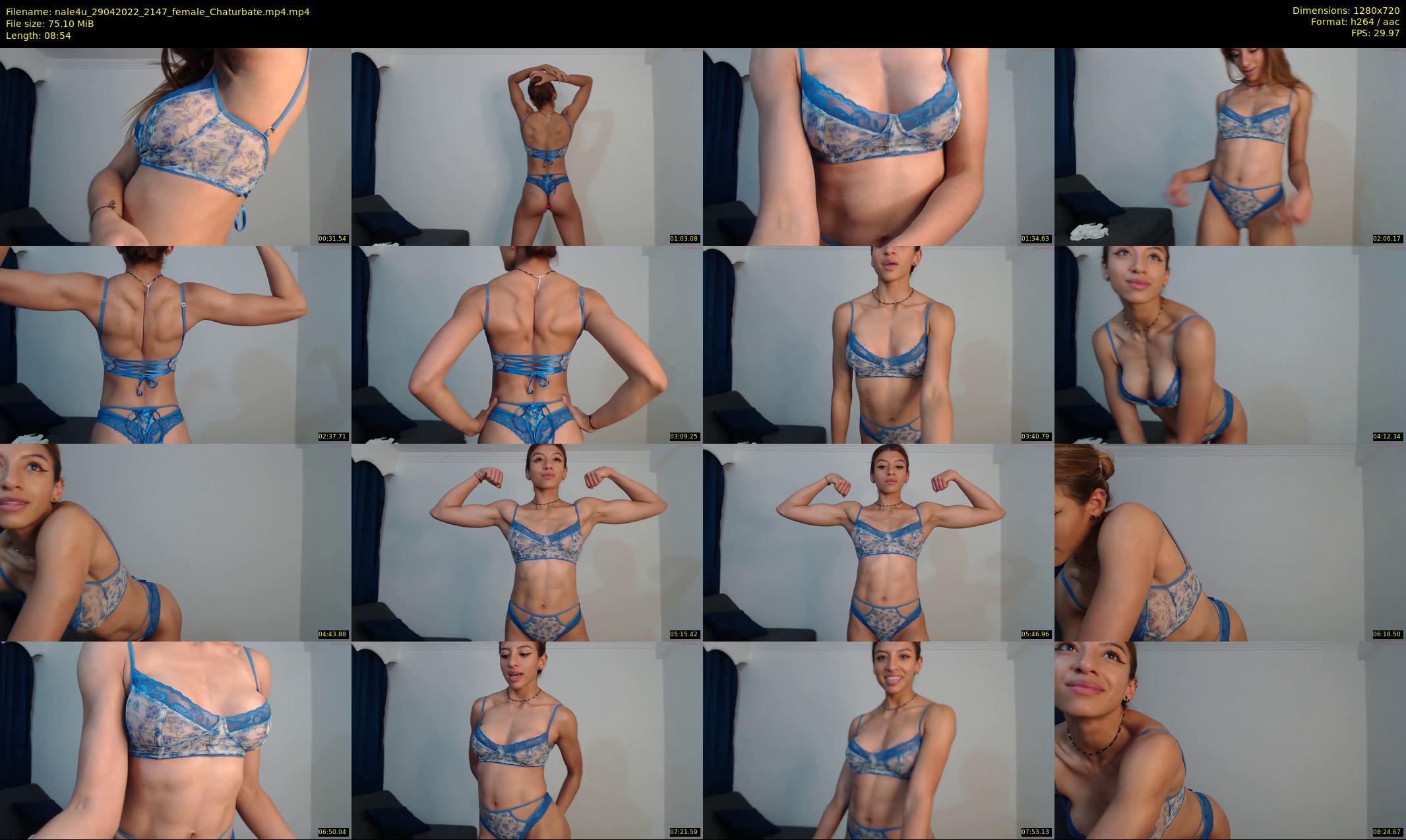 nale4u — 9 minute Chaturbate female cam show recording, 720p, Apr 29, 2022