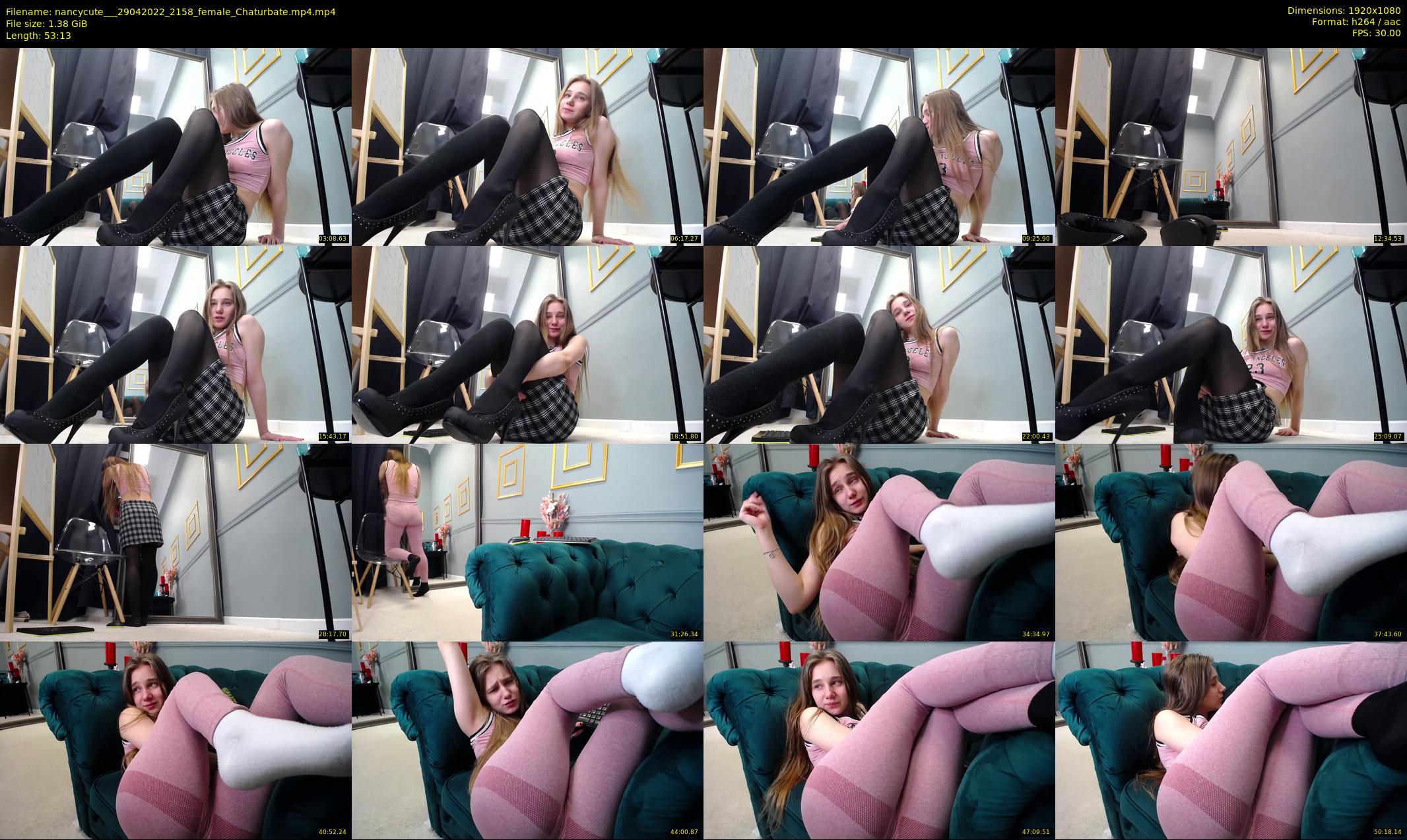 nancycute__ — 54 minute Chaturbate female cam show recording, 1080p, Apr 29, 2022