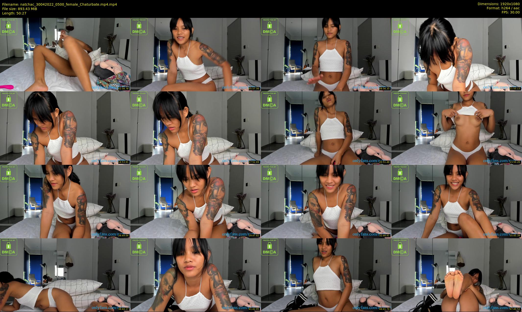 natchac — 51 minute Chaturbate female cam show recording, 1080p, Apr 30, 2022