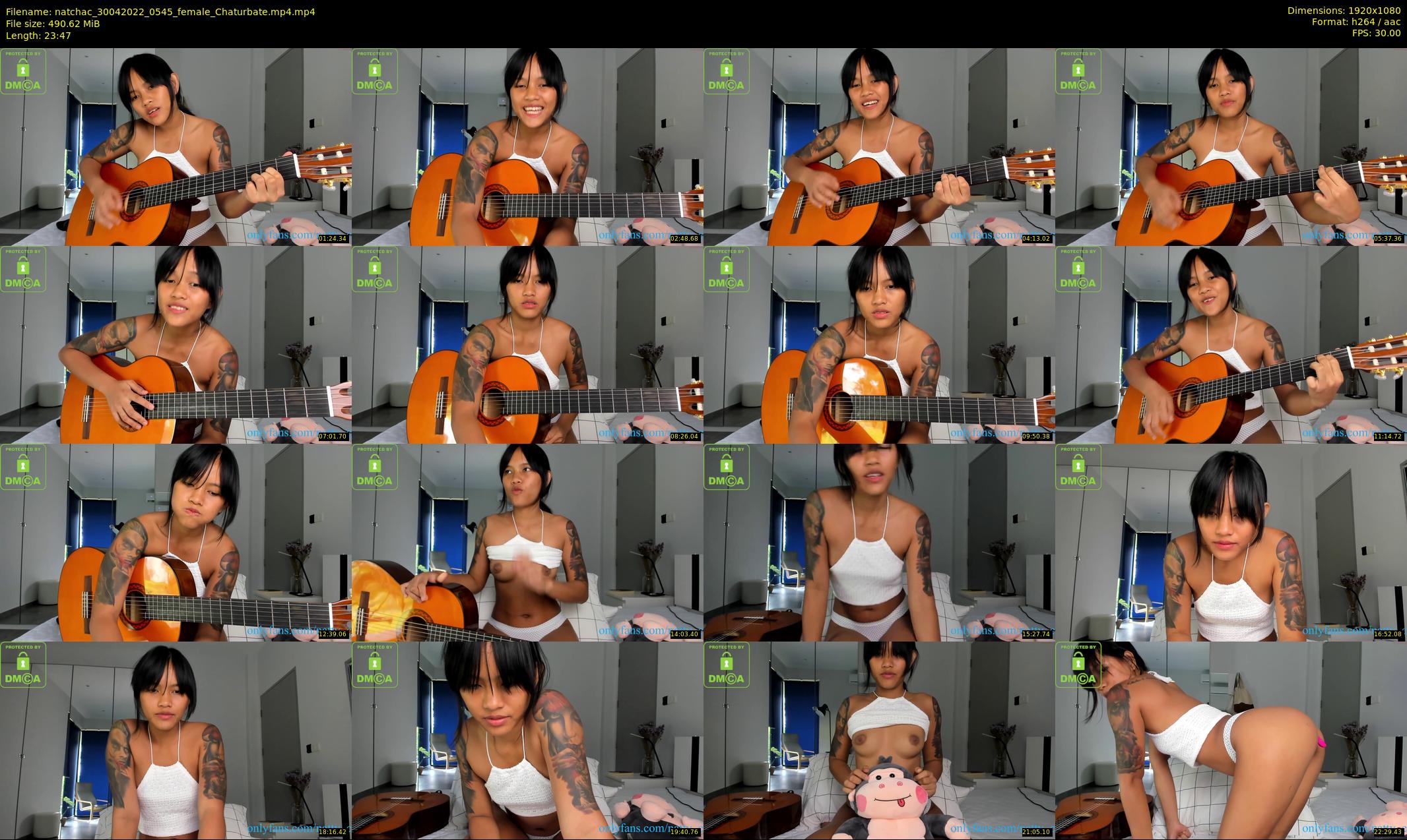 natchac — 24 minute Chaturbate female cam show recording, 1080p, Apr 30, 2022