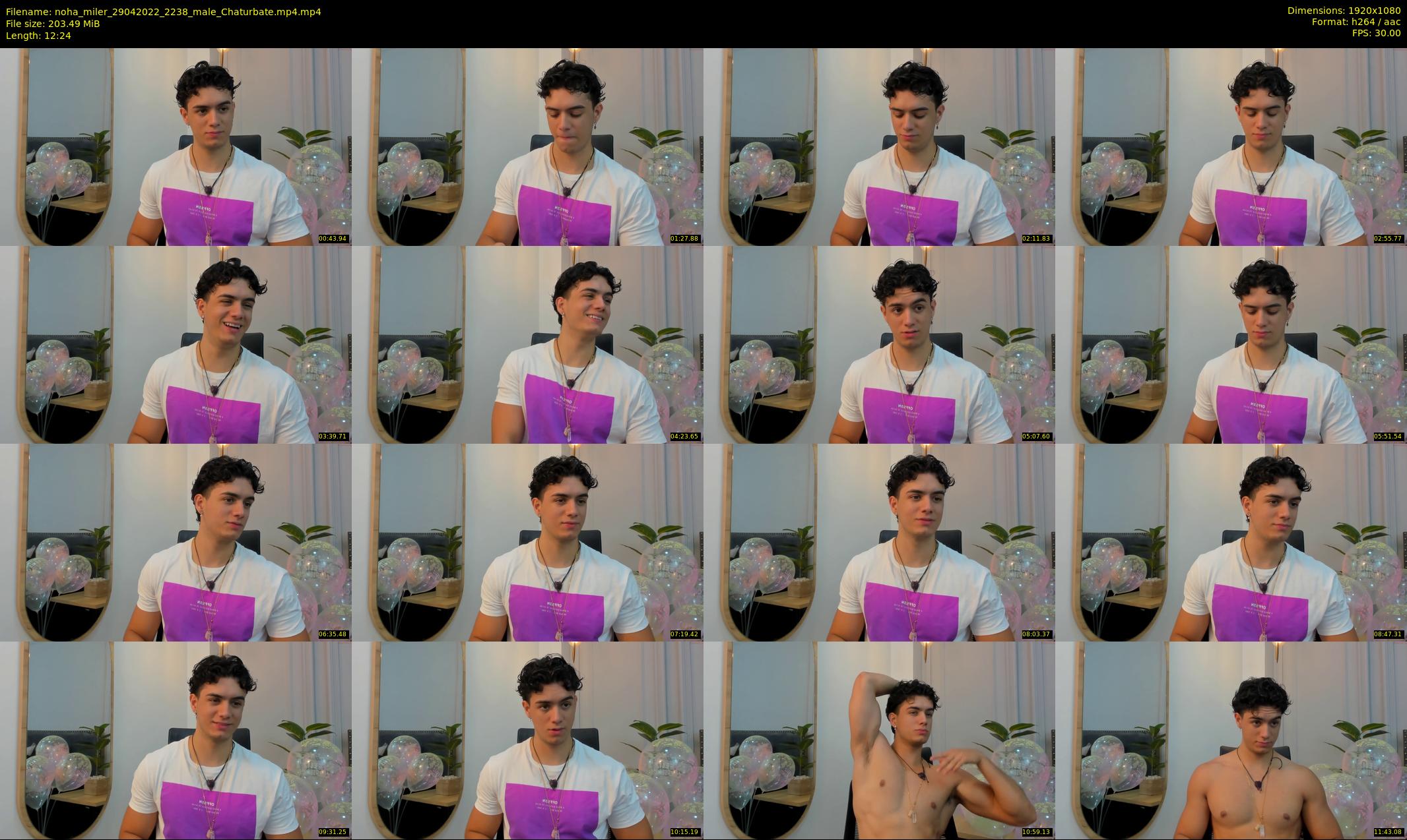 noha_miler — 13 minute Chaturbate male cam show recording, 1080p, Apr 29, 2022