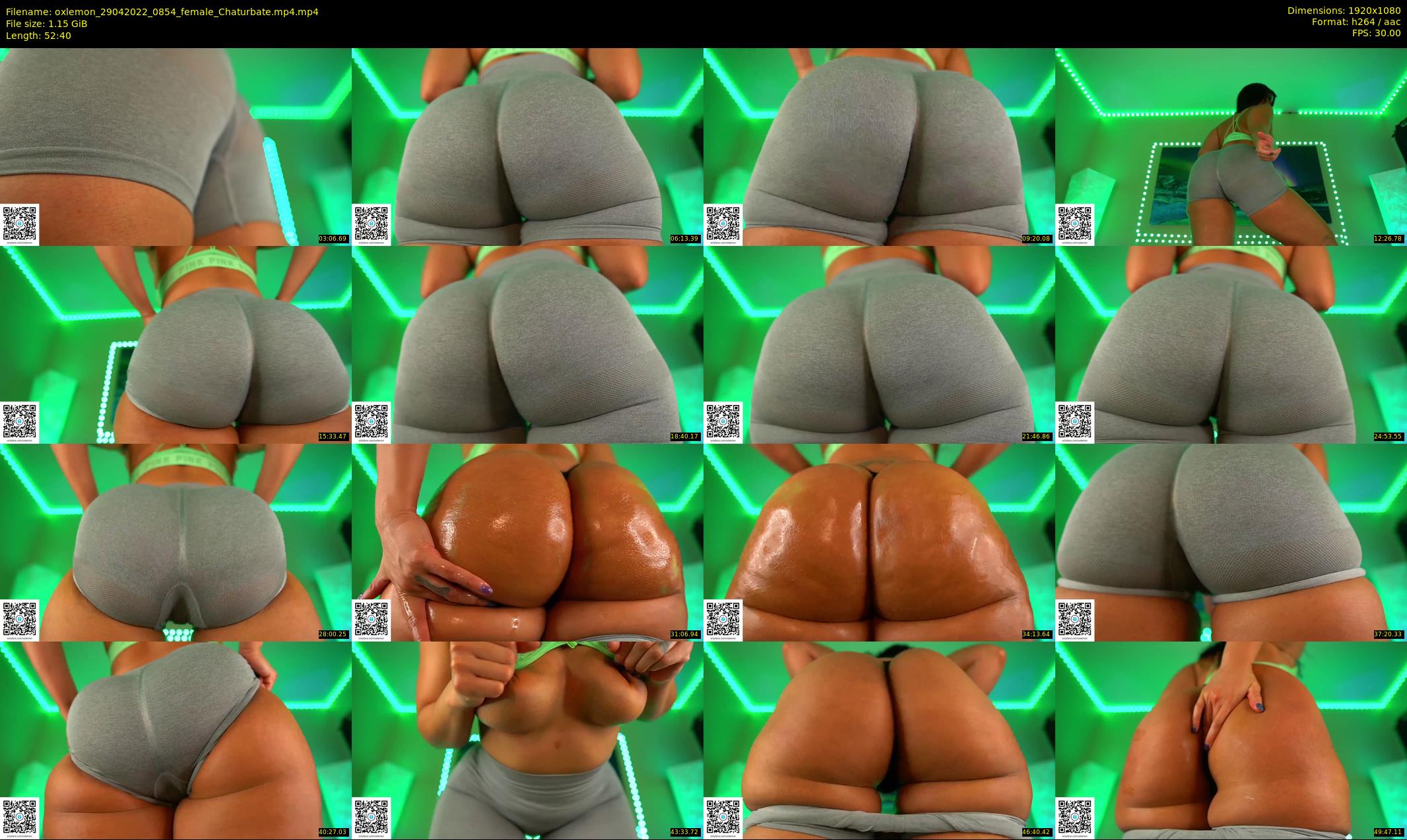 oxlemon — 53 minute Chaturbate female cam show recording, 1080p, Apr 29, 2022