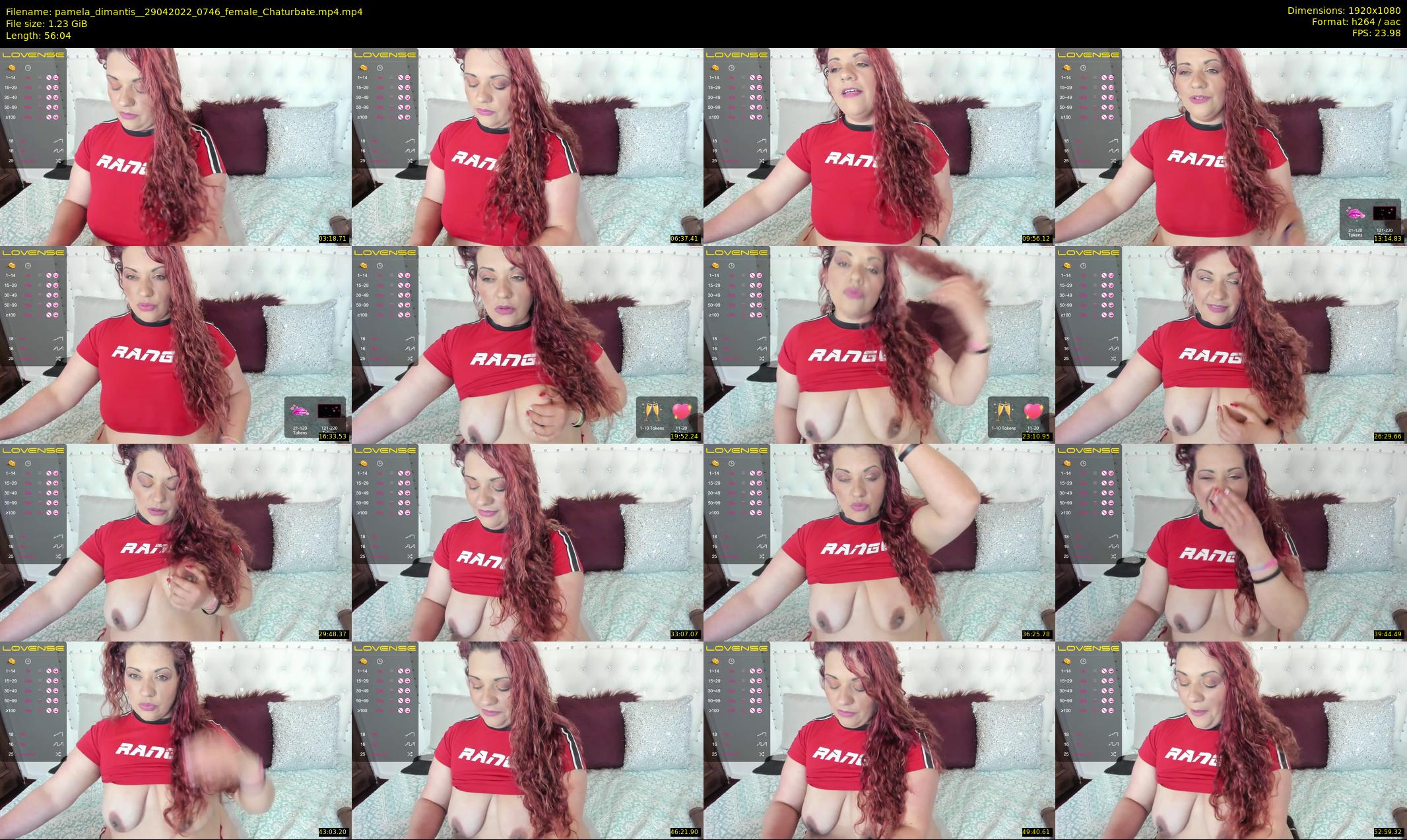 pamela_dimantis_ — 57 minute Chaturbate female cam show recording, 1080p, Apr 29, 2022