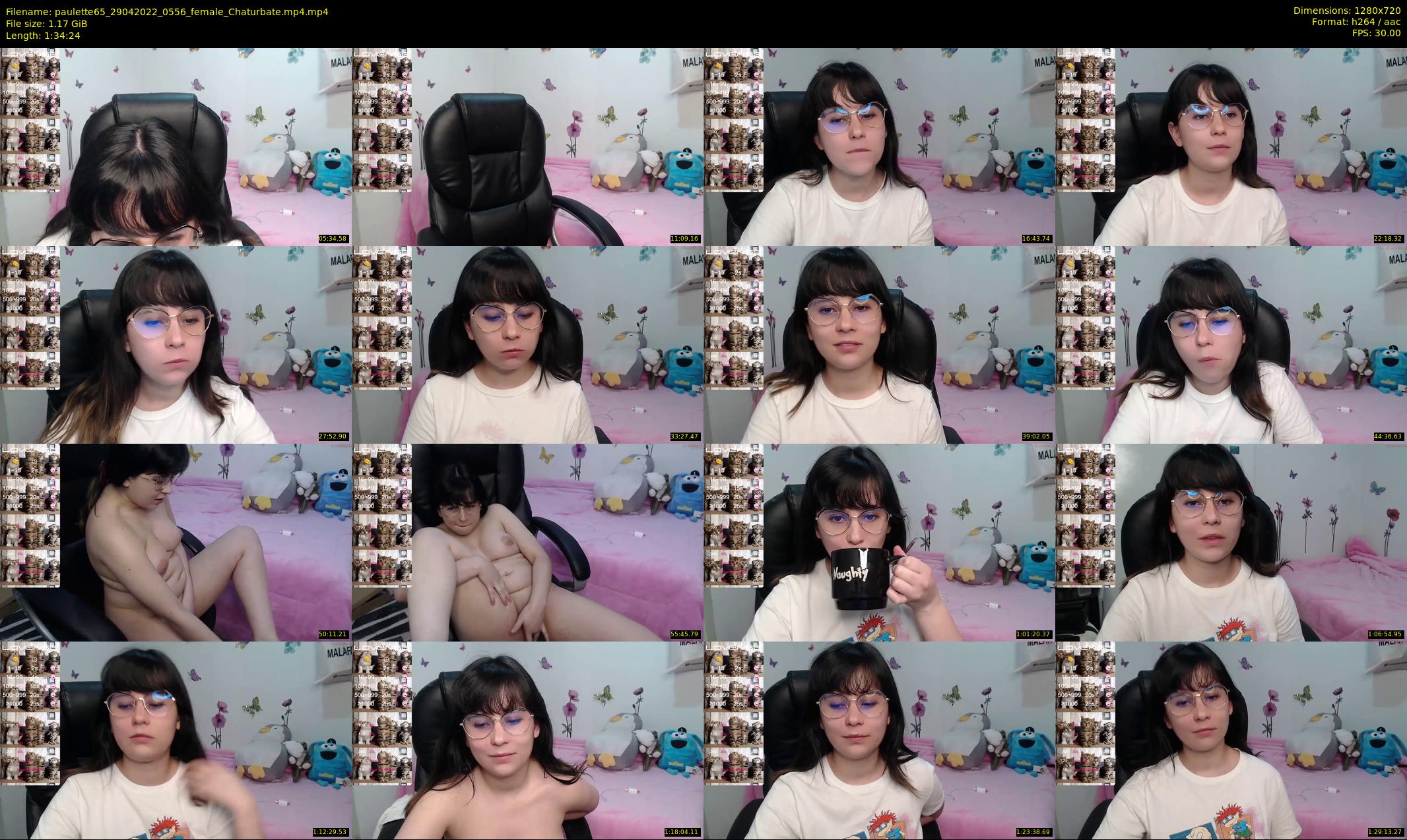 paulette65 — 95 minute Chaturbate female cam show recording, 720p, Apr 29, 2022