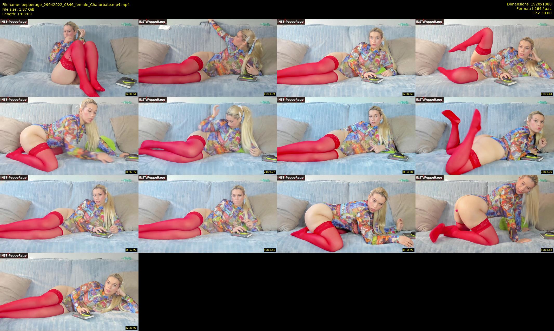pepperage — 69 minute Chaturbate female cam show recording, 1080p, Apr 29, 2022