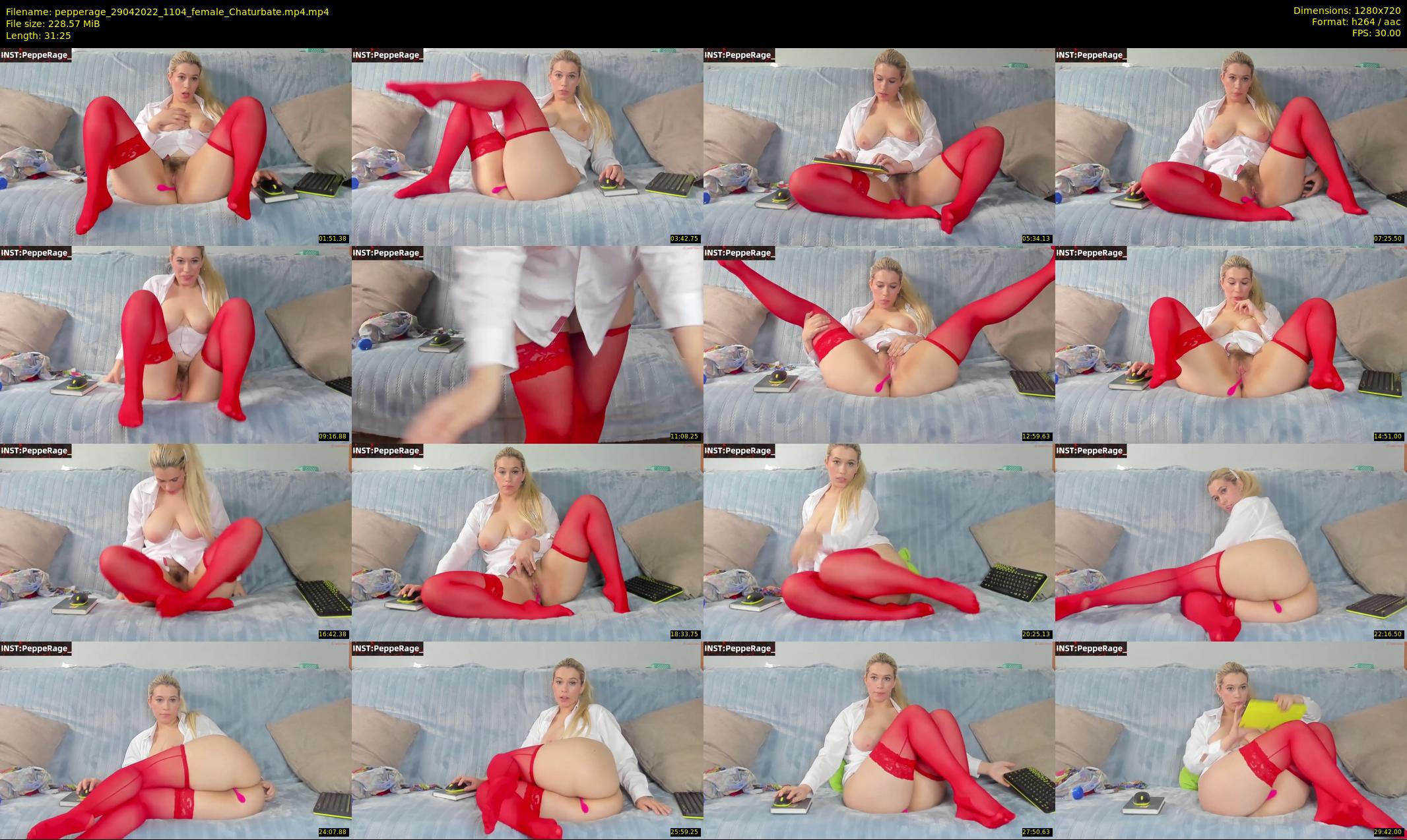 pepperage — 32 minute Chaturbate female cam show recording, 720p, Apr 29, 2022