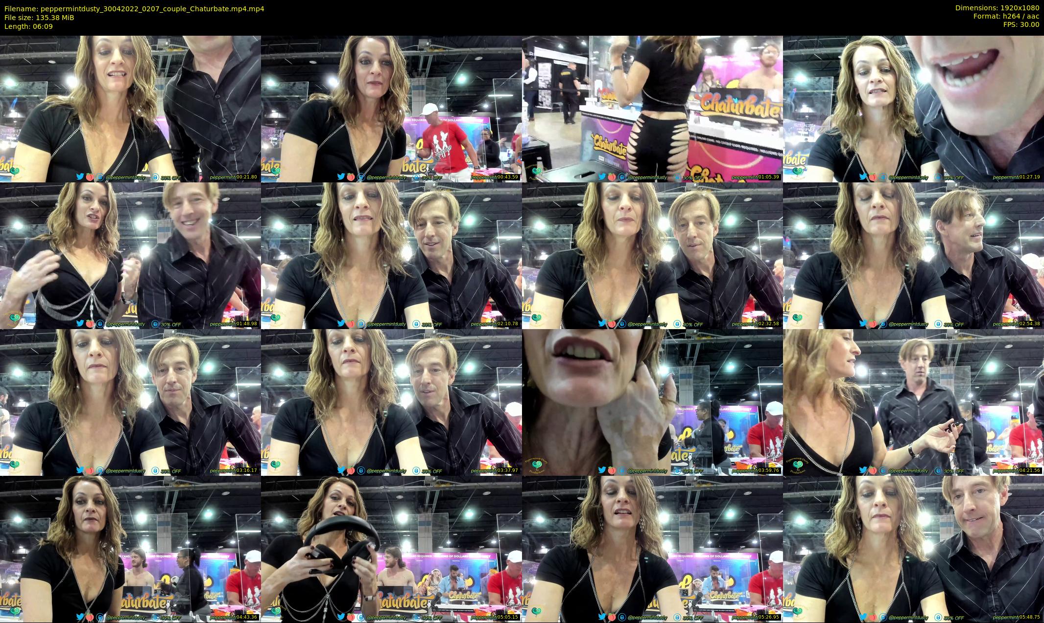 peppermintdusty — 7 minute Chaturbate couple cam show recording, 1080p, Apr 30, 2022