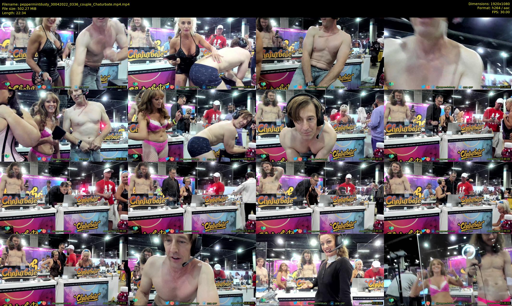 peppermintdusty — 23 minute Chaturbate couple cam show recording, 1080p, Apr 30, 2022