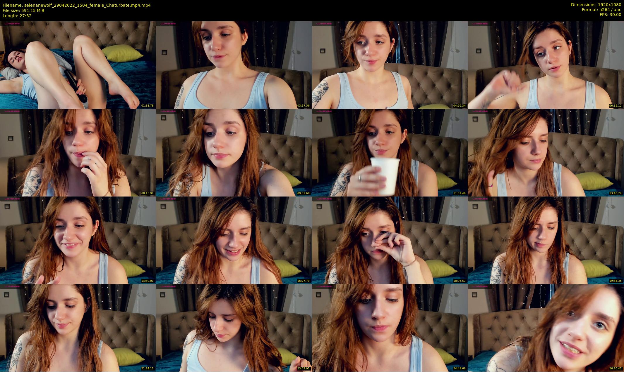 selenanewolf — 28 minute Chaturbate couple cam show recording, 1080p, Apr 29, 2022