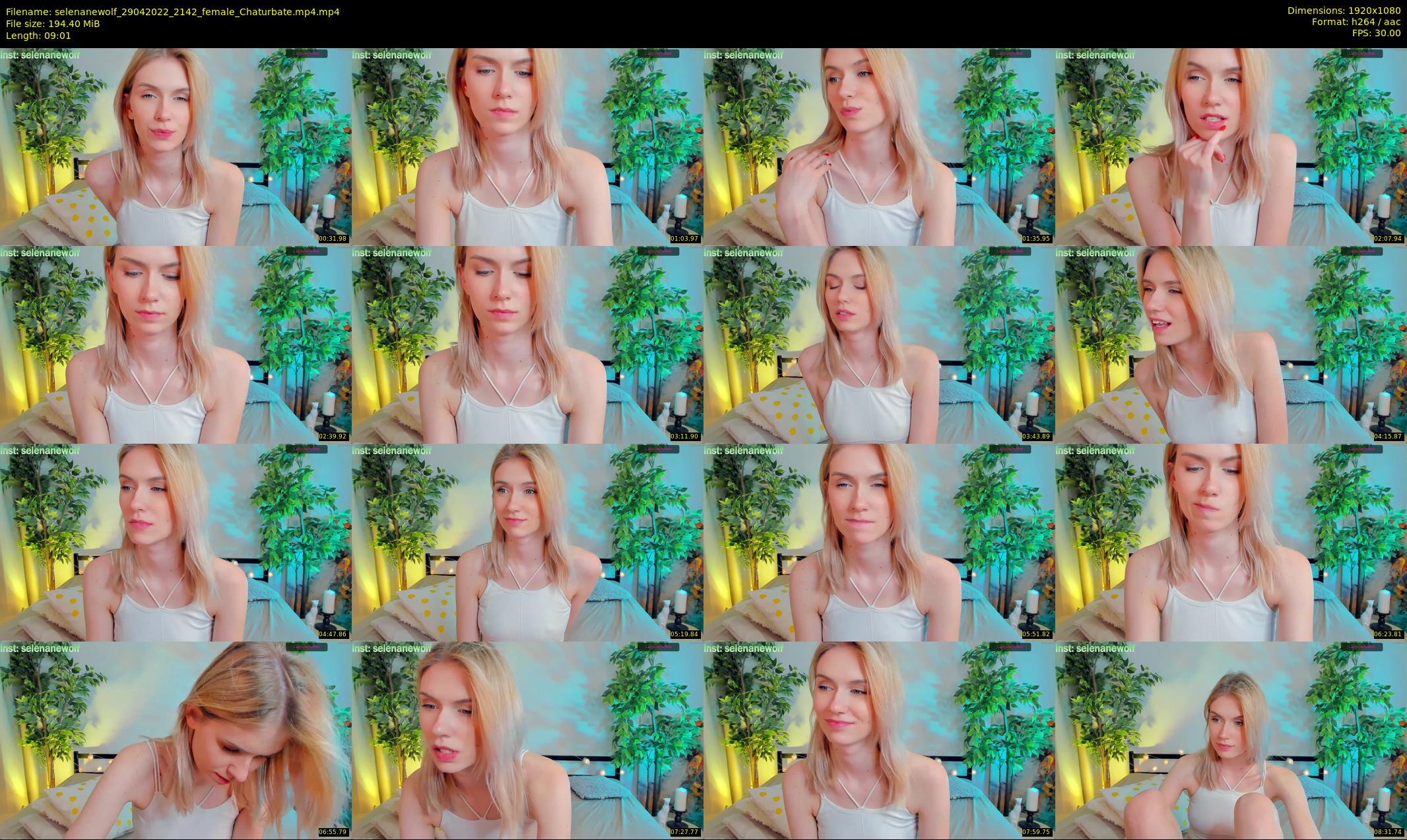 selenanewolf — 10 minute Chaturbate couple cam show recording, 1080p, Apr 29, 2022