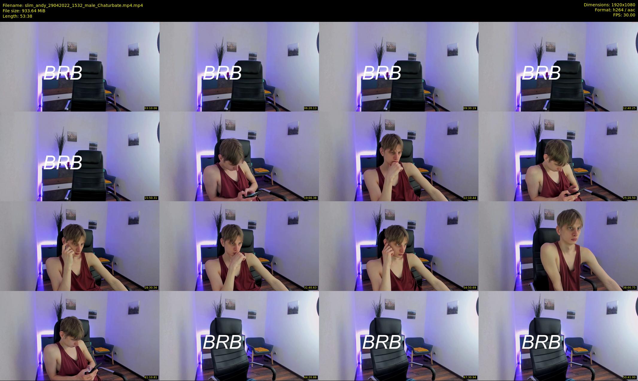 slim_andy — 54 minute Chaturbate male cam show recording, 1080p, Apr 29, 2022
