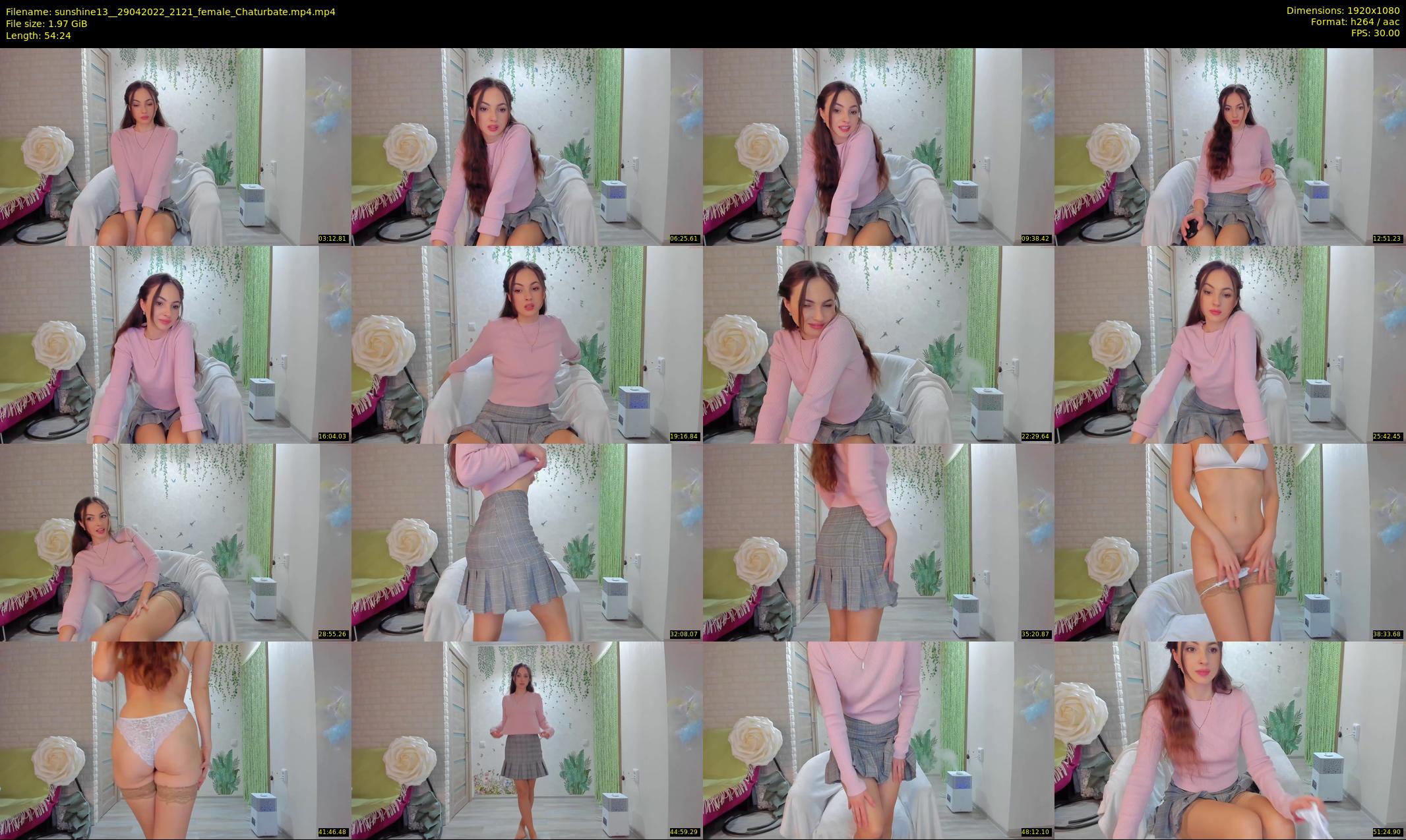 sunshine13_ — 55 minute Chaturbate female cam show recording, 1080p, Apr 29, 2022