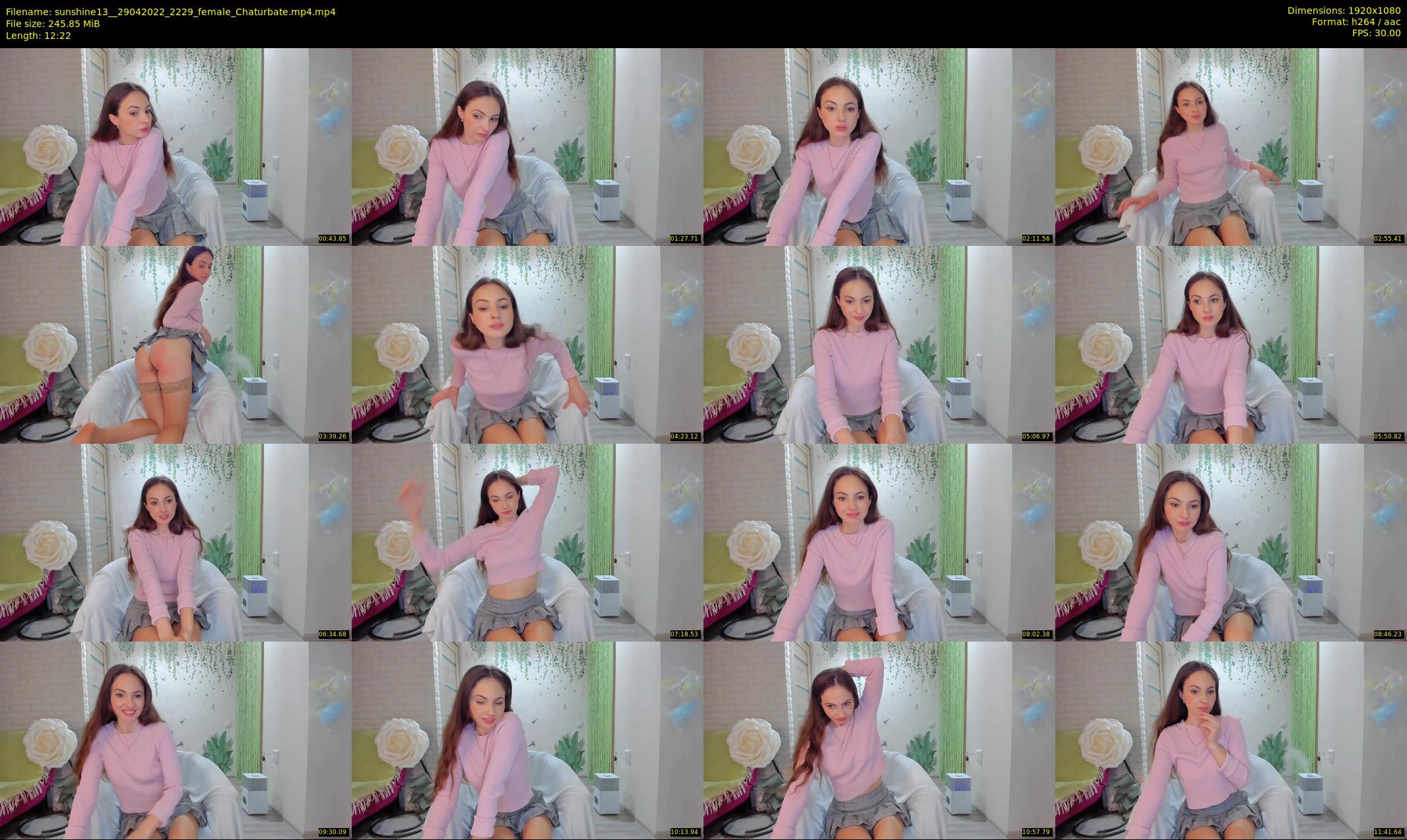 sunshine13_ — 13 minute Chaturbate female cam show recording, 1080p, Apr 29, 2022