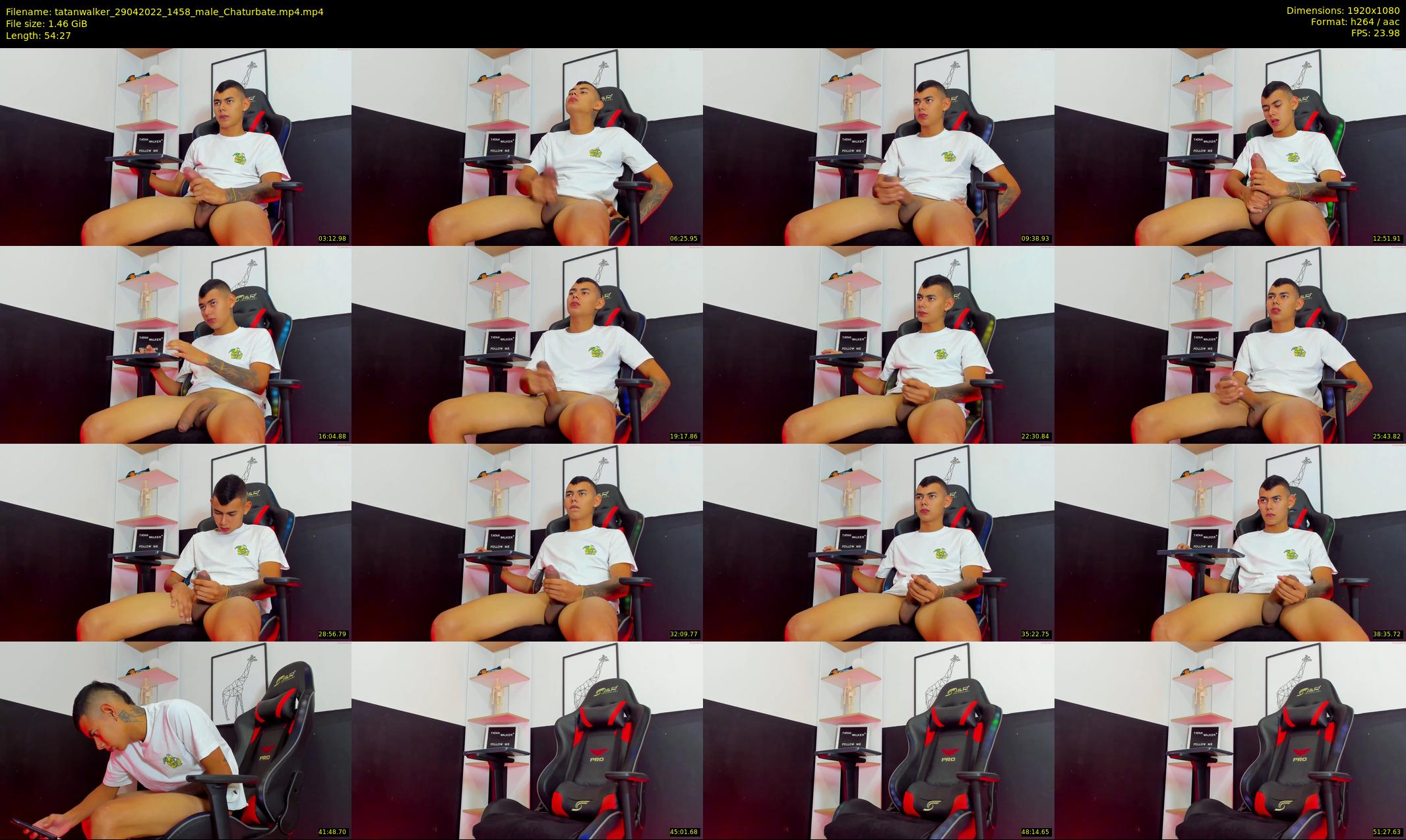 tatanwalker — 55 minute Chaturbate male cam show recording, 1080p, Apr 29, 2022