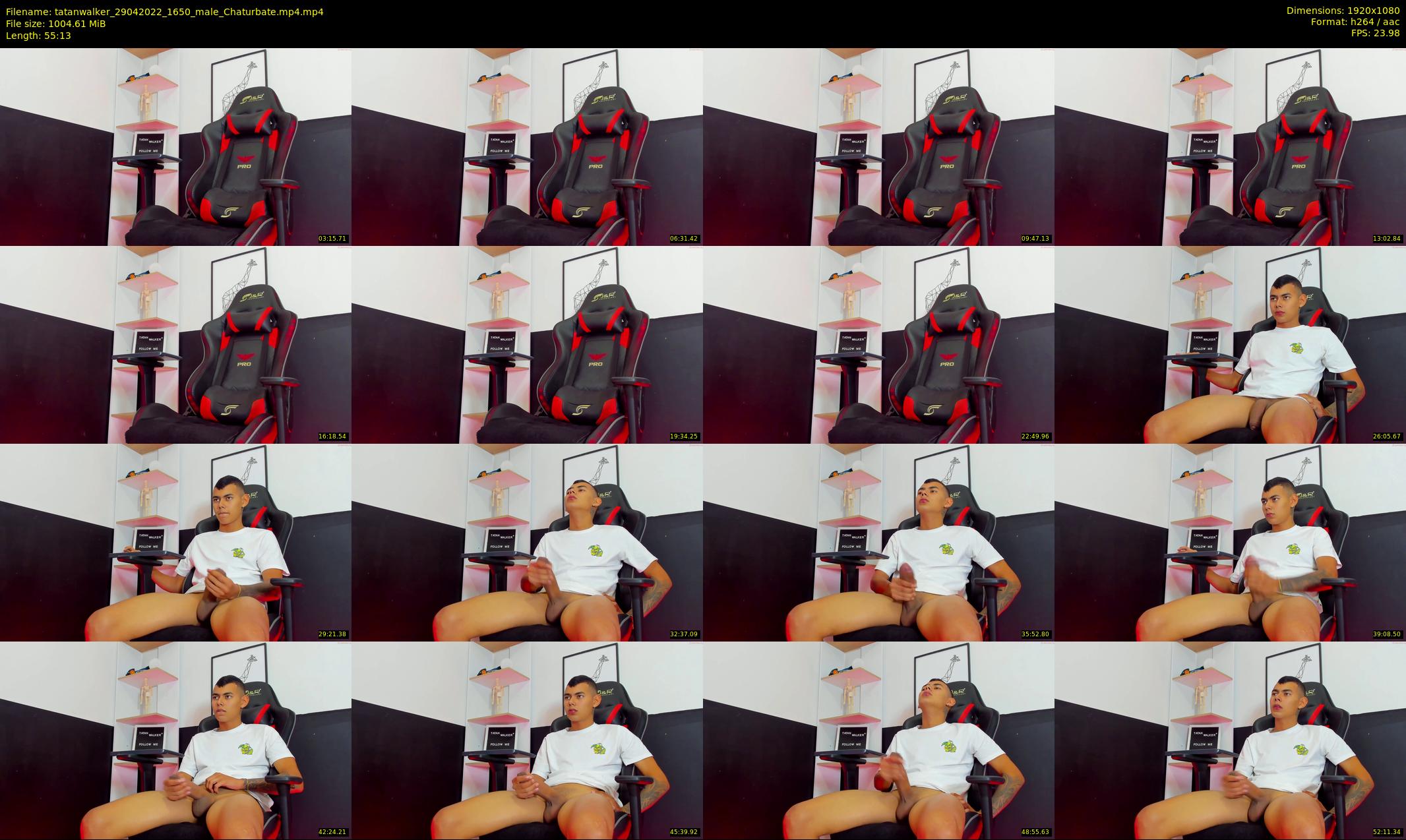 tatanwalker — 56 minute Chaturbate male cam show recording, 1080p, Apr 29, 2022