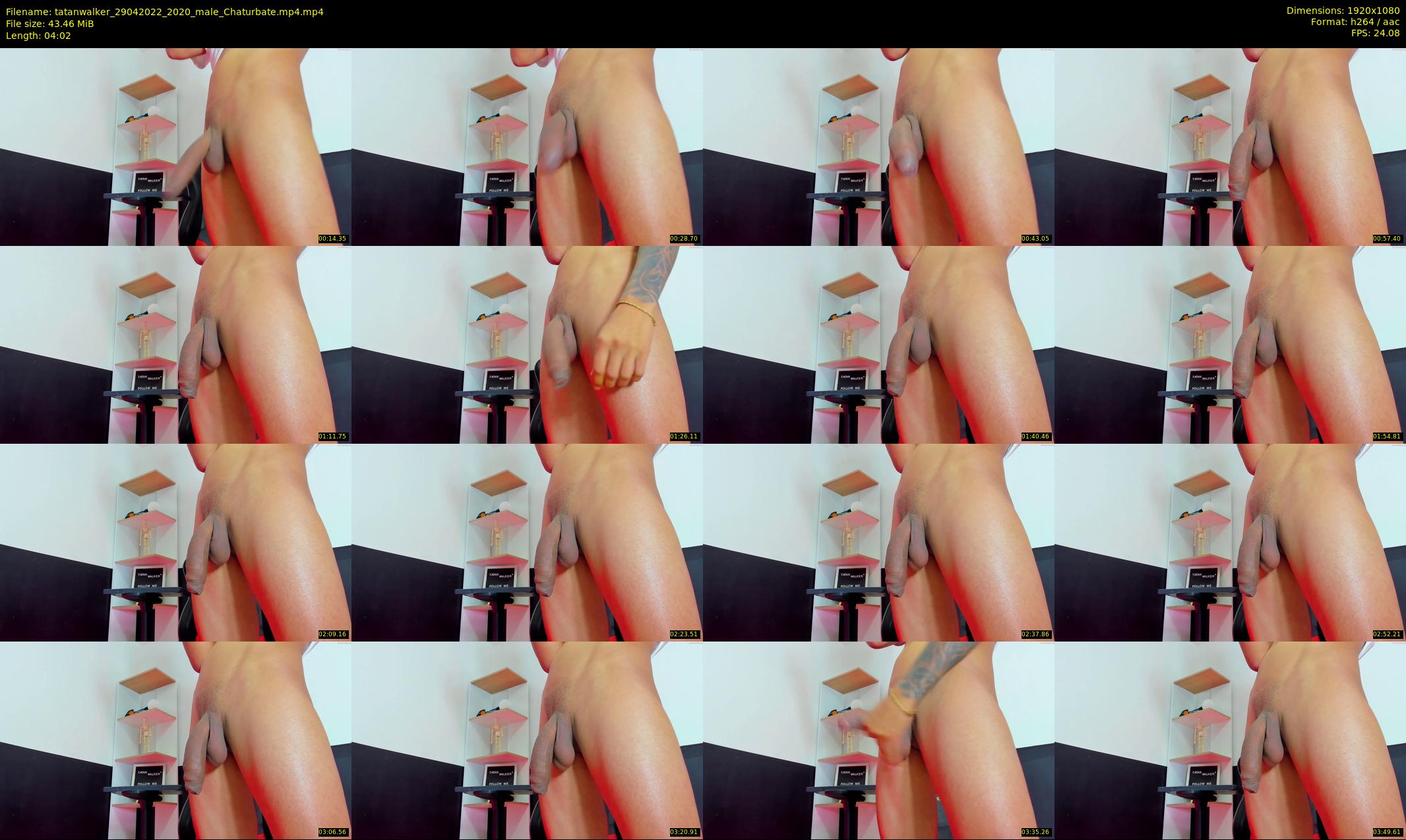 tatanwalker — 5 minute Chaturbate male cam show recording, 1080p, Apr 29, 2022