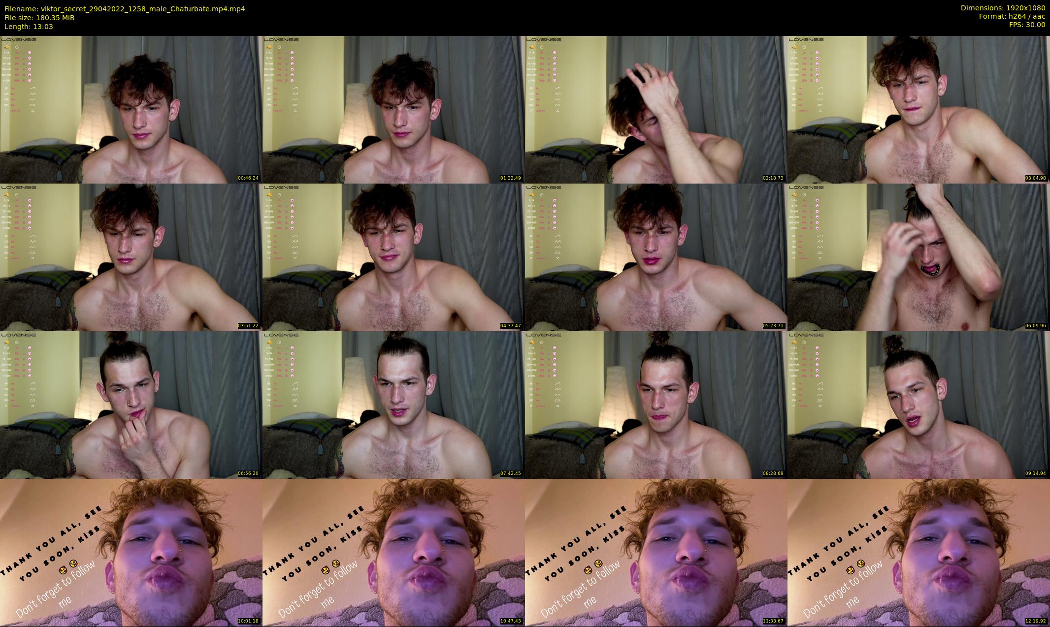 viktor_secret — 14 minute Chaturbate male cam show recording, 1080p, Apr 29, 2022