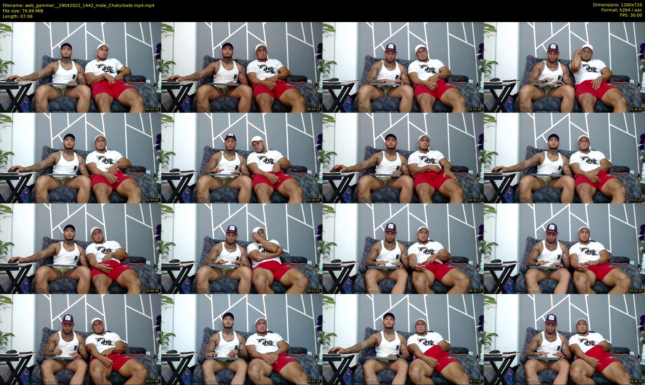 web_gammer_ — 8 minute Chaturbate male cam show recording, 720p, Apr 29, 2022