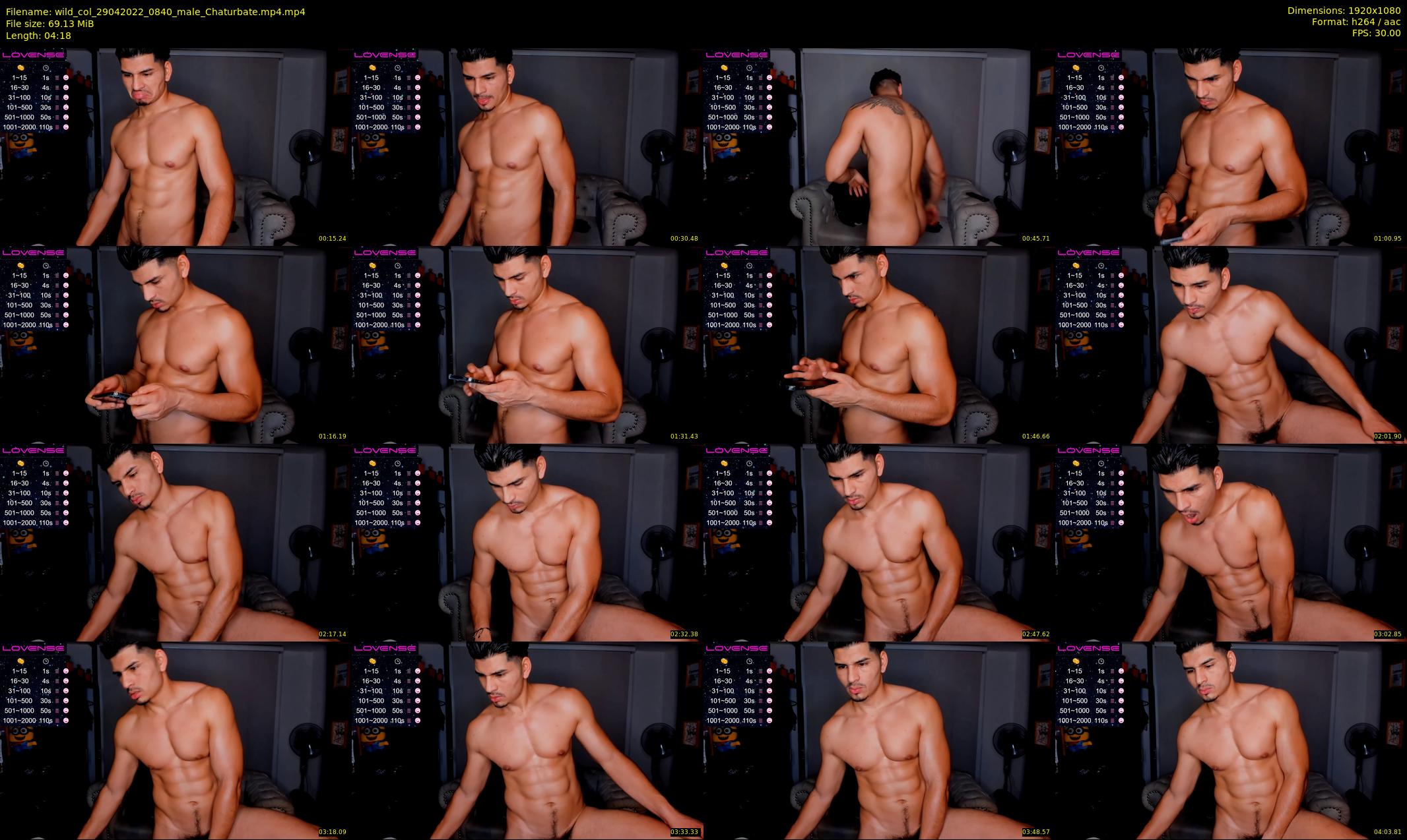 wild_col — 5 minute Chaturbate male cam show recording, 1080p, Apr 29, 2022