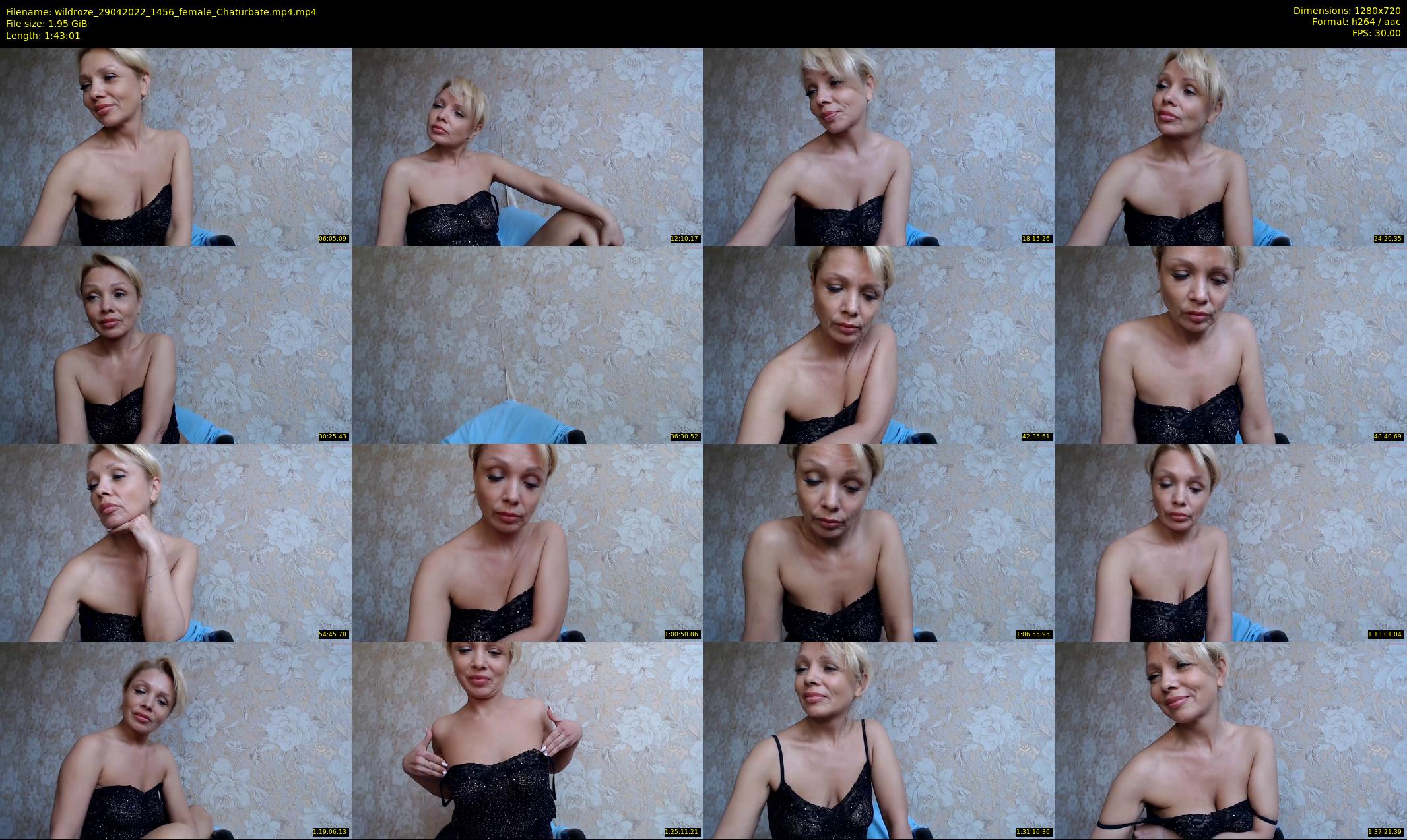wildroze — 104 minute Chaturbate female cam show recording, 720p, Apr 29, 2022