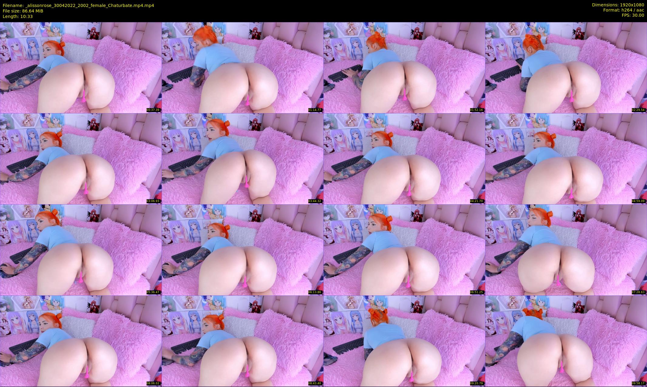 _alissonrose — 11 minute Chaturbate female cam show recording, 1080p, Apr 30, 2022