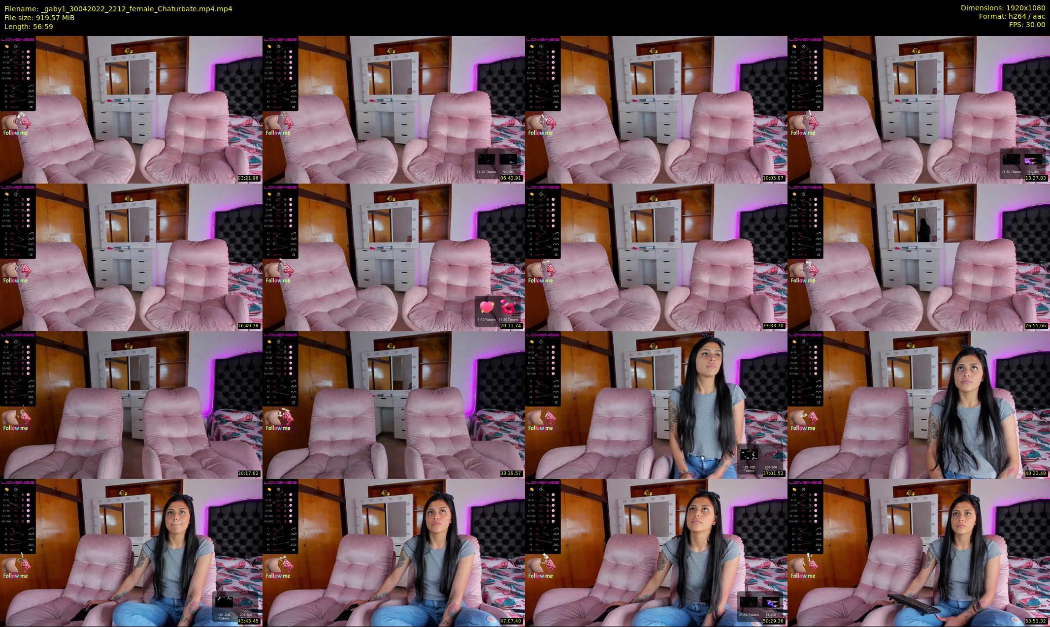 _gaby1 — 57 minute Chaturbate female cam show recording, 1080p, Apr 30, 2022