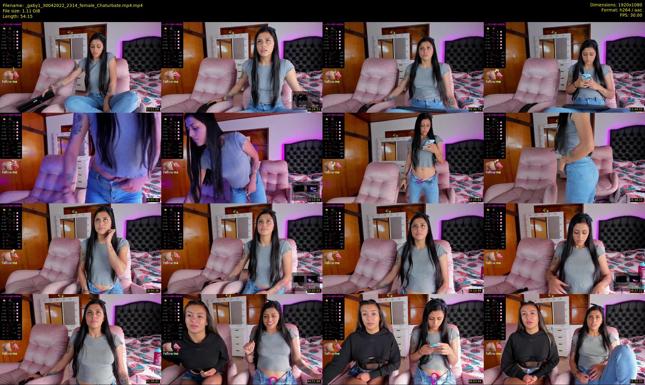 _gaby1 — 55 minute Chaturbate female cam show recording, 1080p, Apr 30, 2022